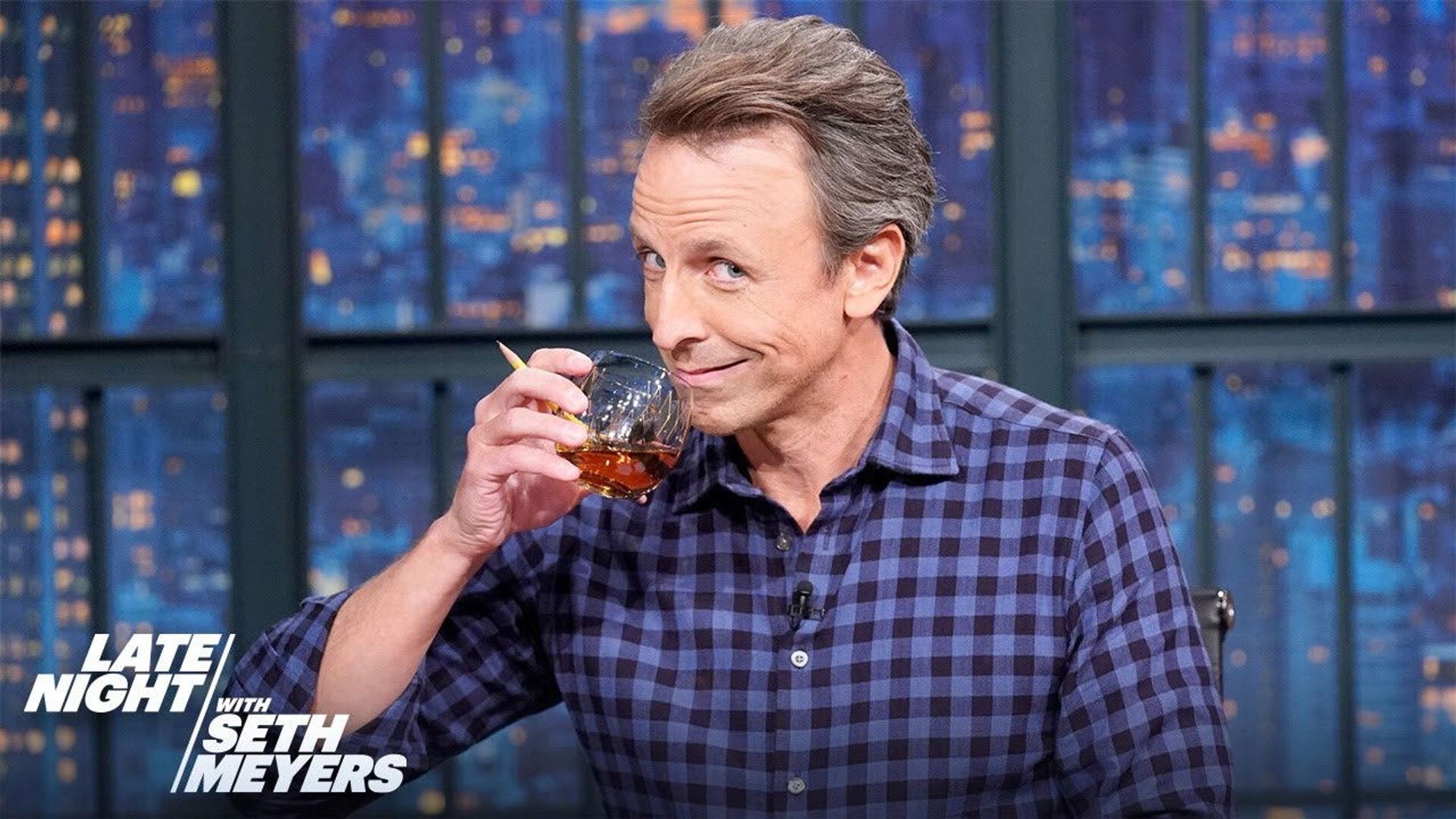 Late Night with Seth Meyers: Corrections" background