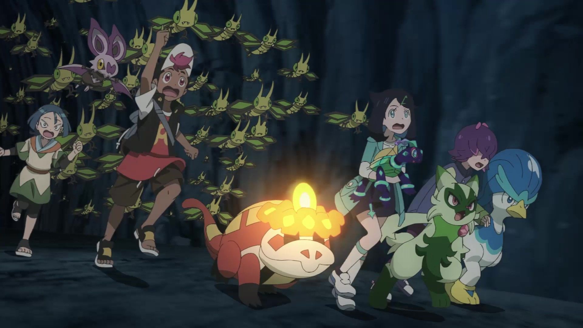 Pokémon Horizons background