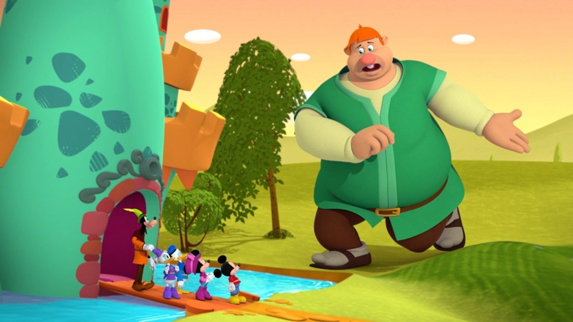 Mickey Mouse Funhouse background