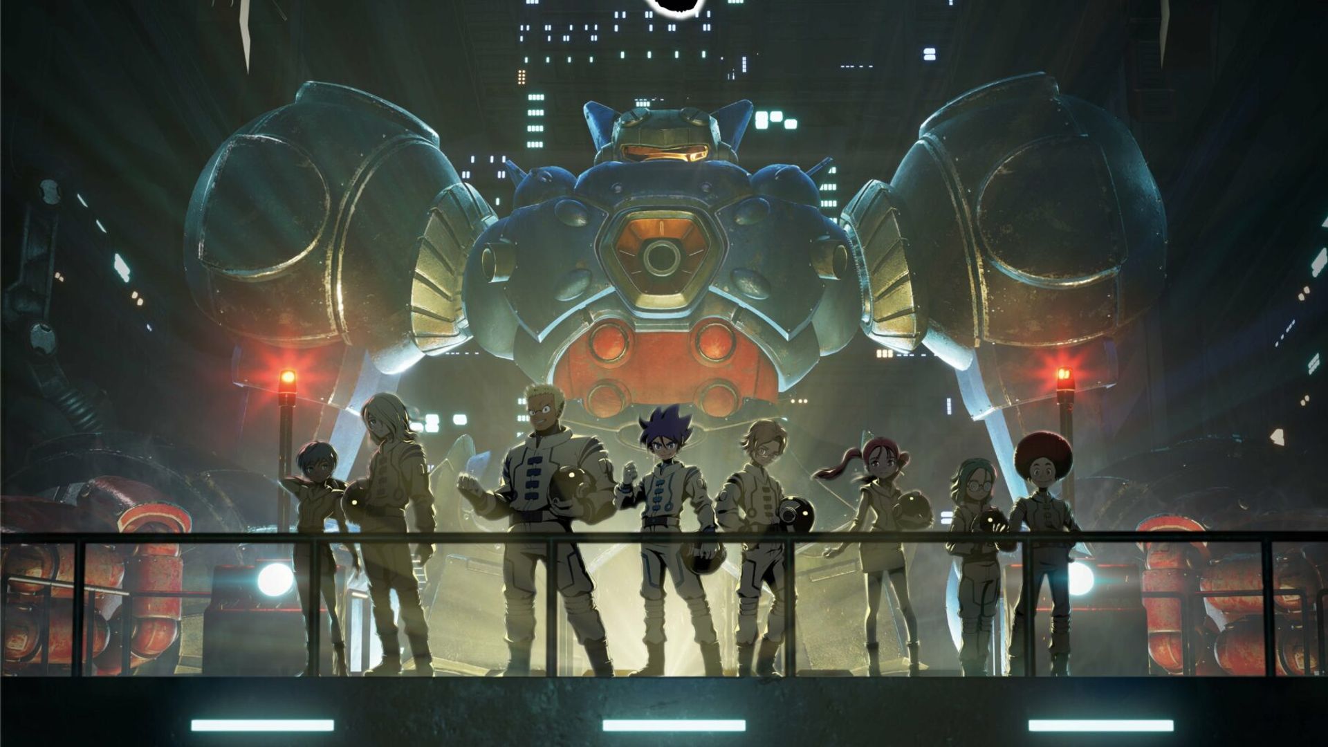 Megaton-kyuu Musashi background