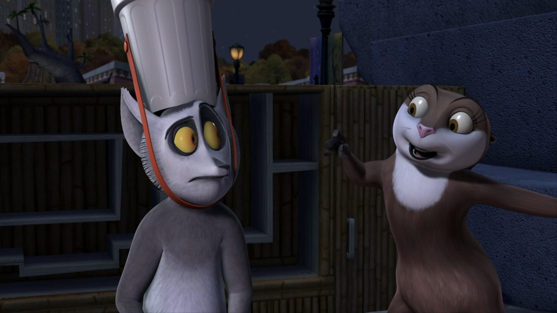 The Penguins of Madagascar background