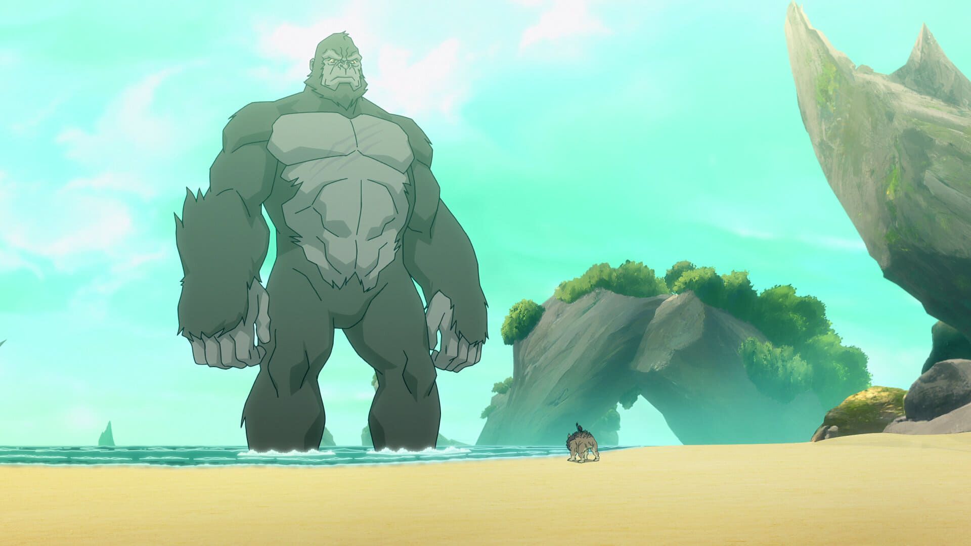 Skull Island background