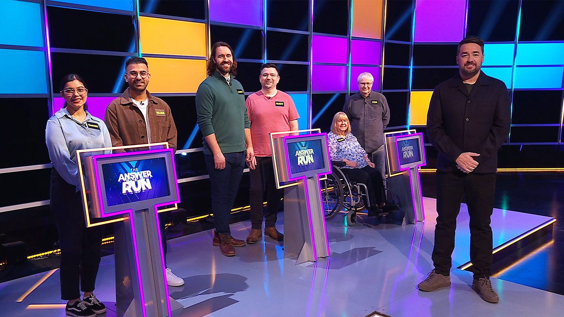 The Answer Run background