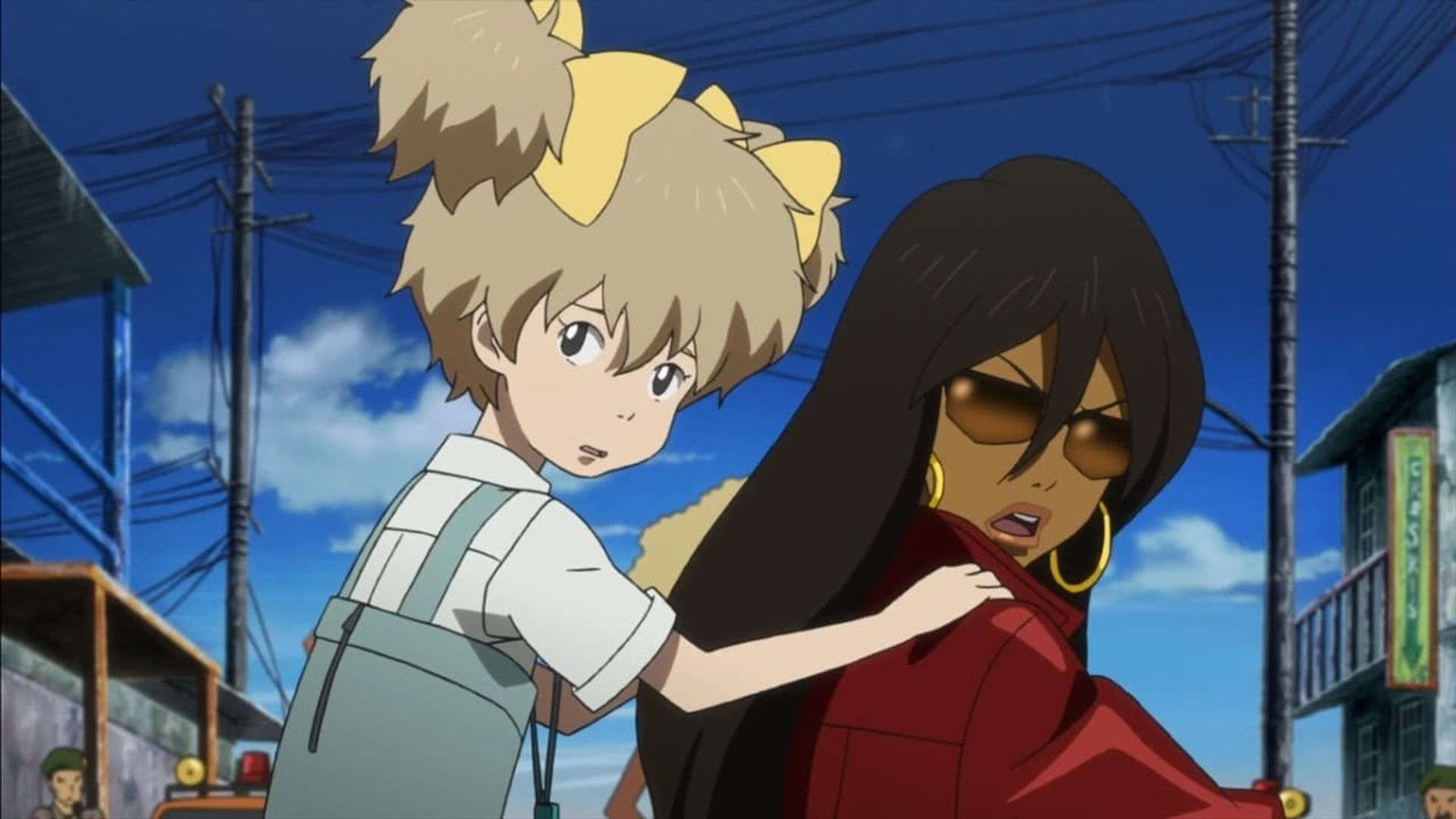 Michiko to Hatchin background