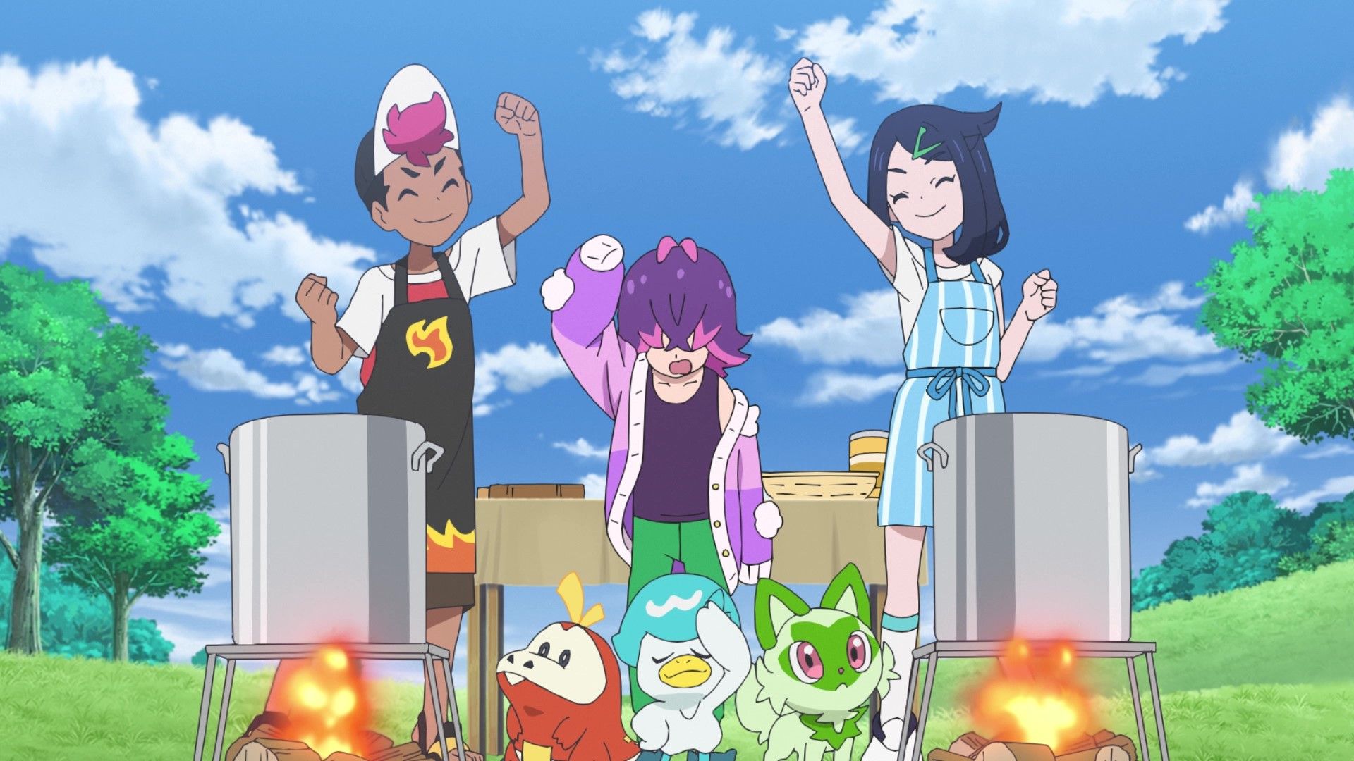 Pokémon Horizons background