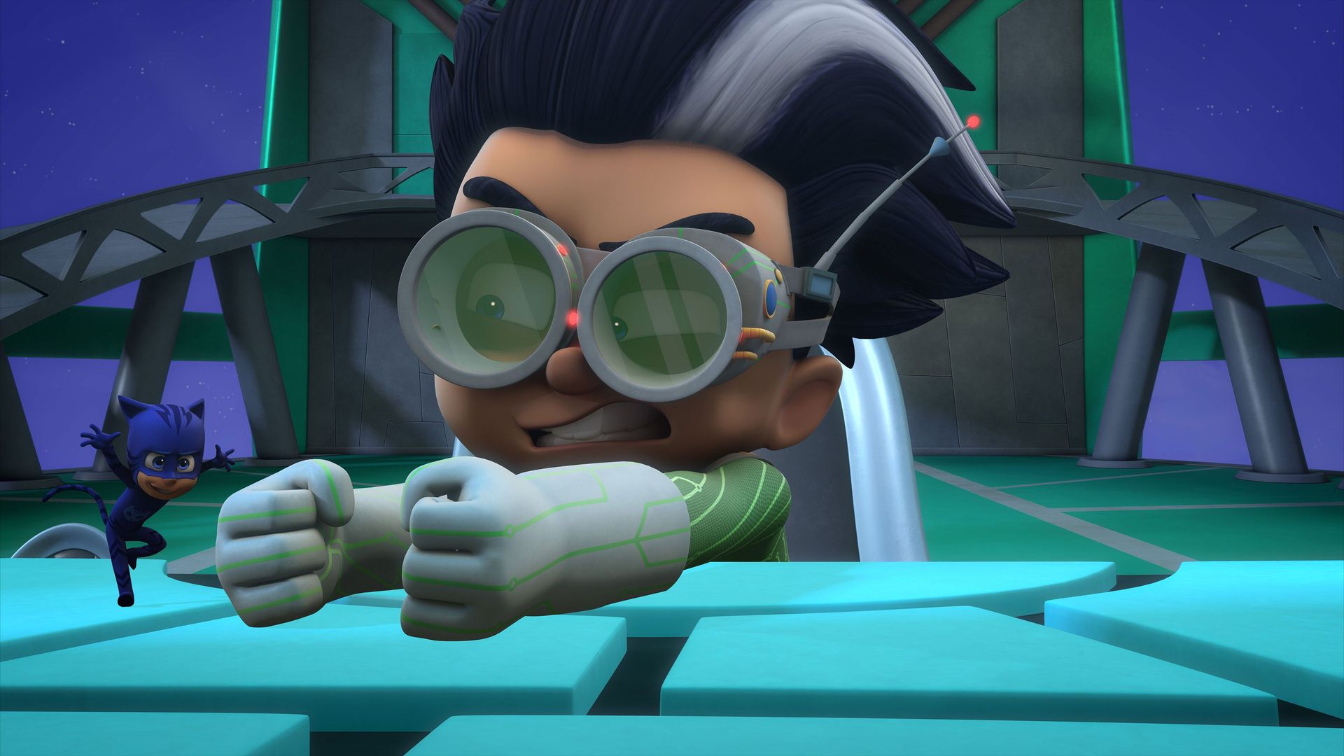 PJ Masks: Power Heroes background