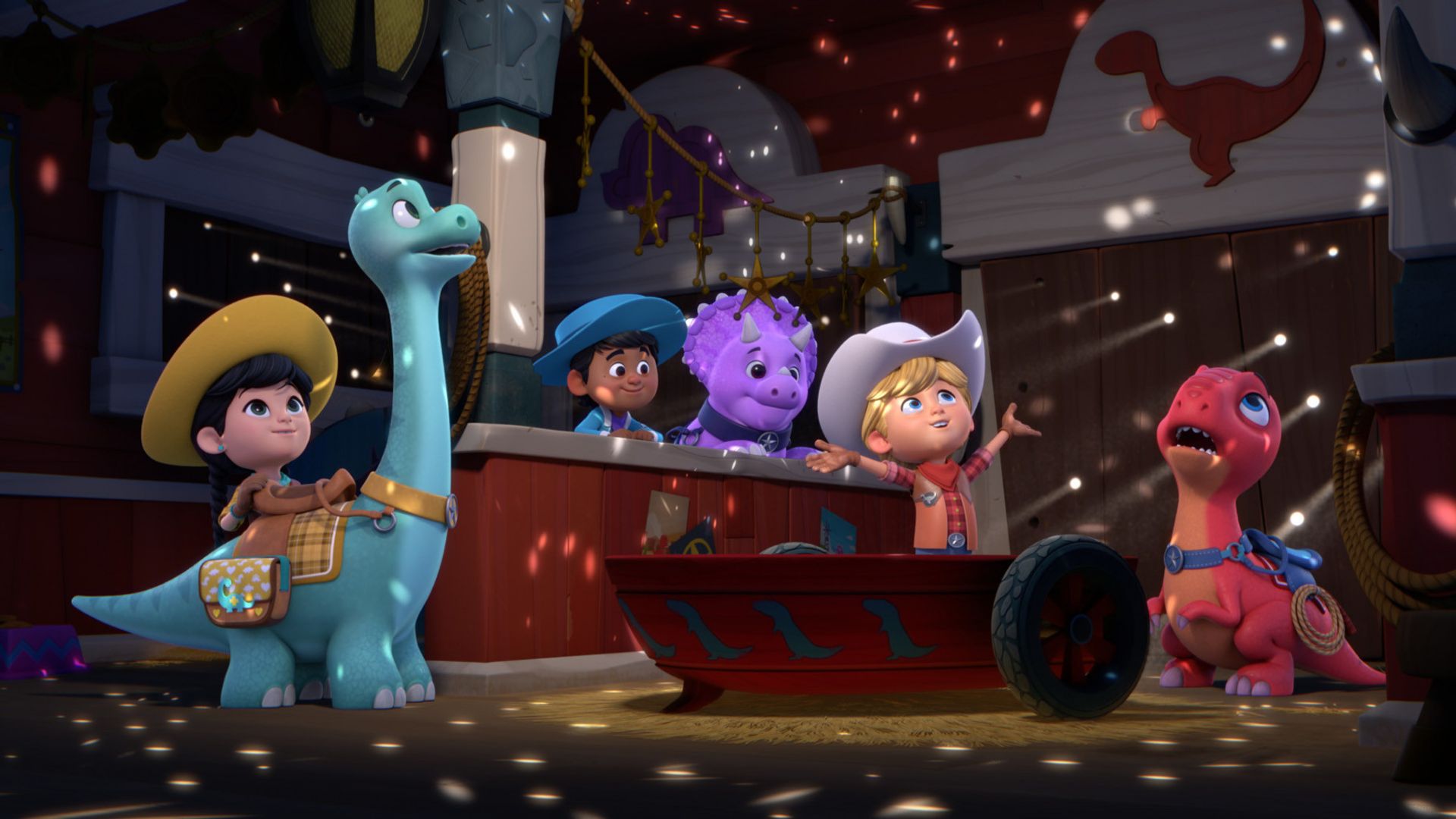 Dino Ranch background