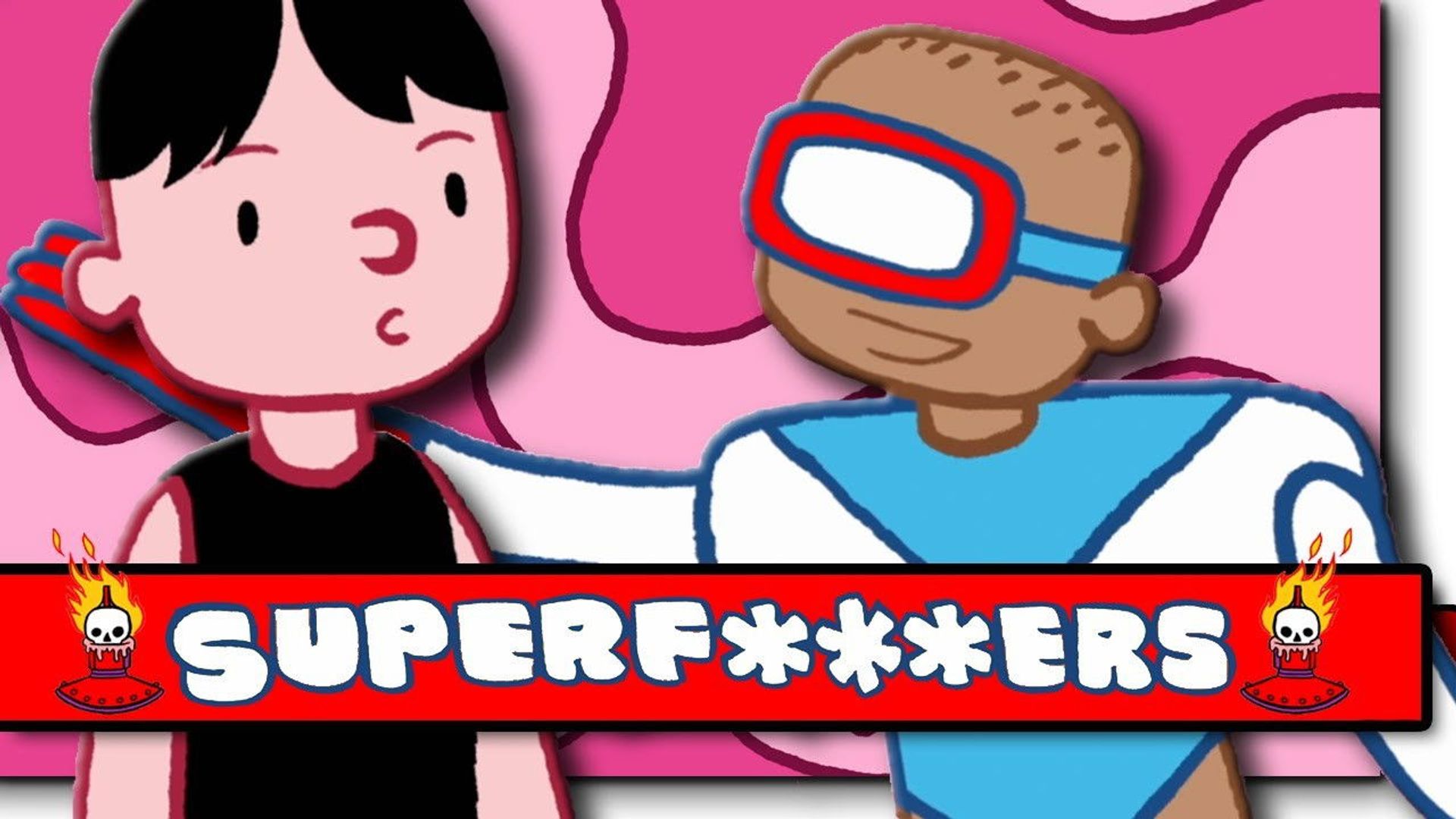 Super F***ers background