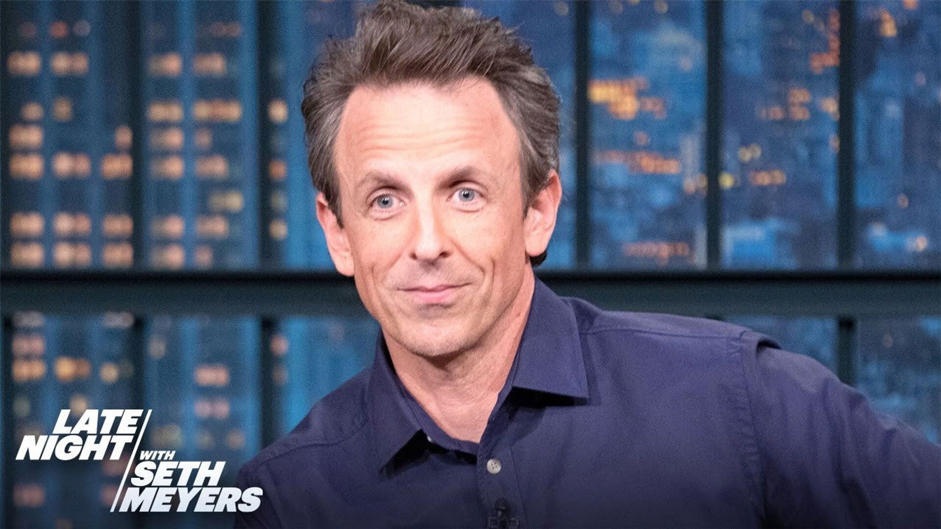 Late Night with Seth Meyers: Corrections" background