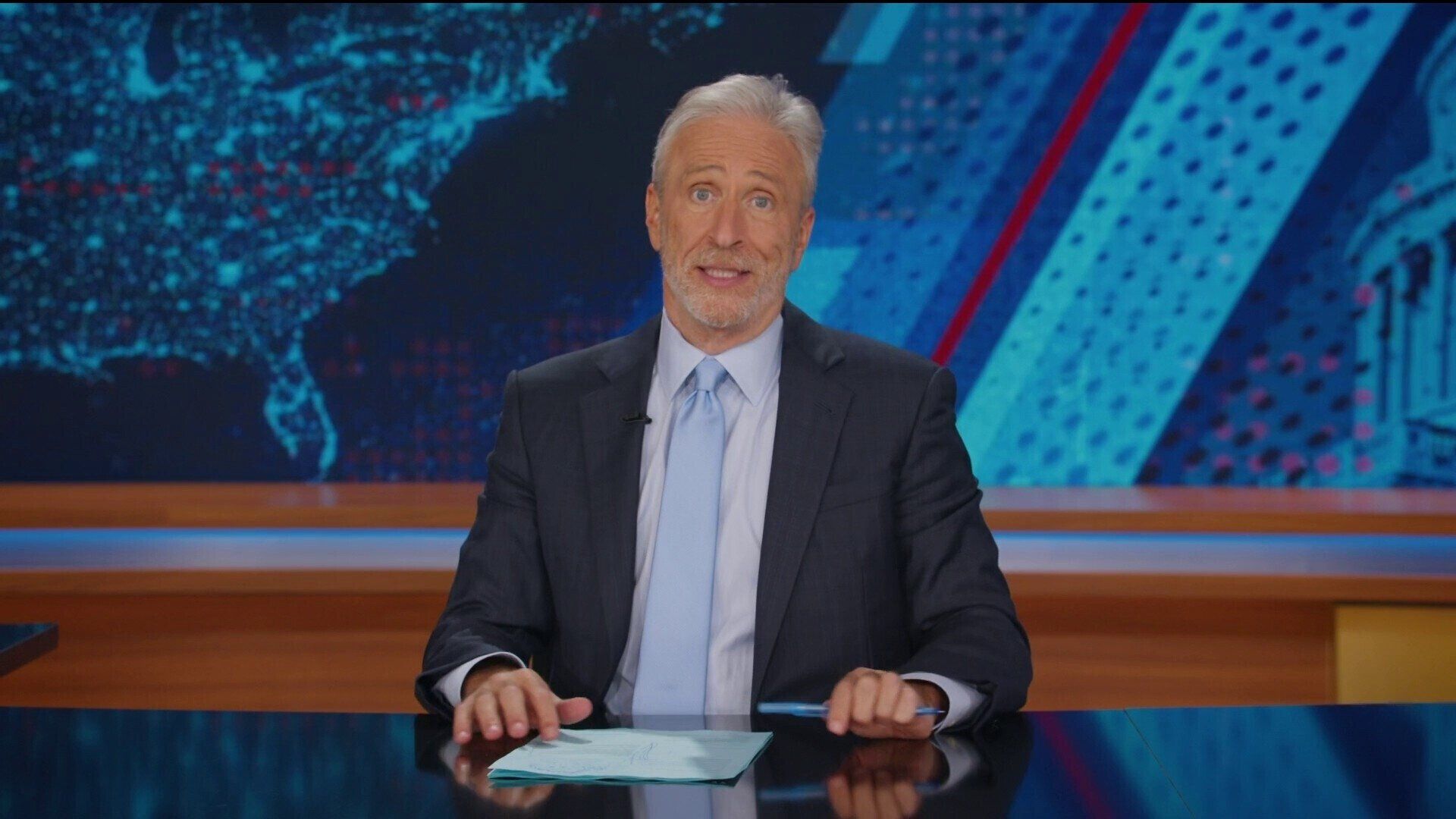 The Daily Show background