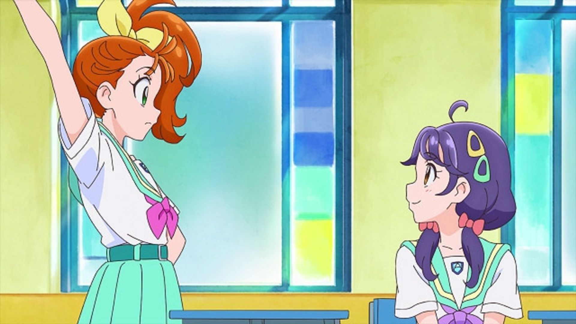 Tropical-Rouge! Pretty Cure background