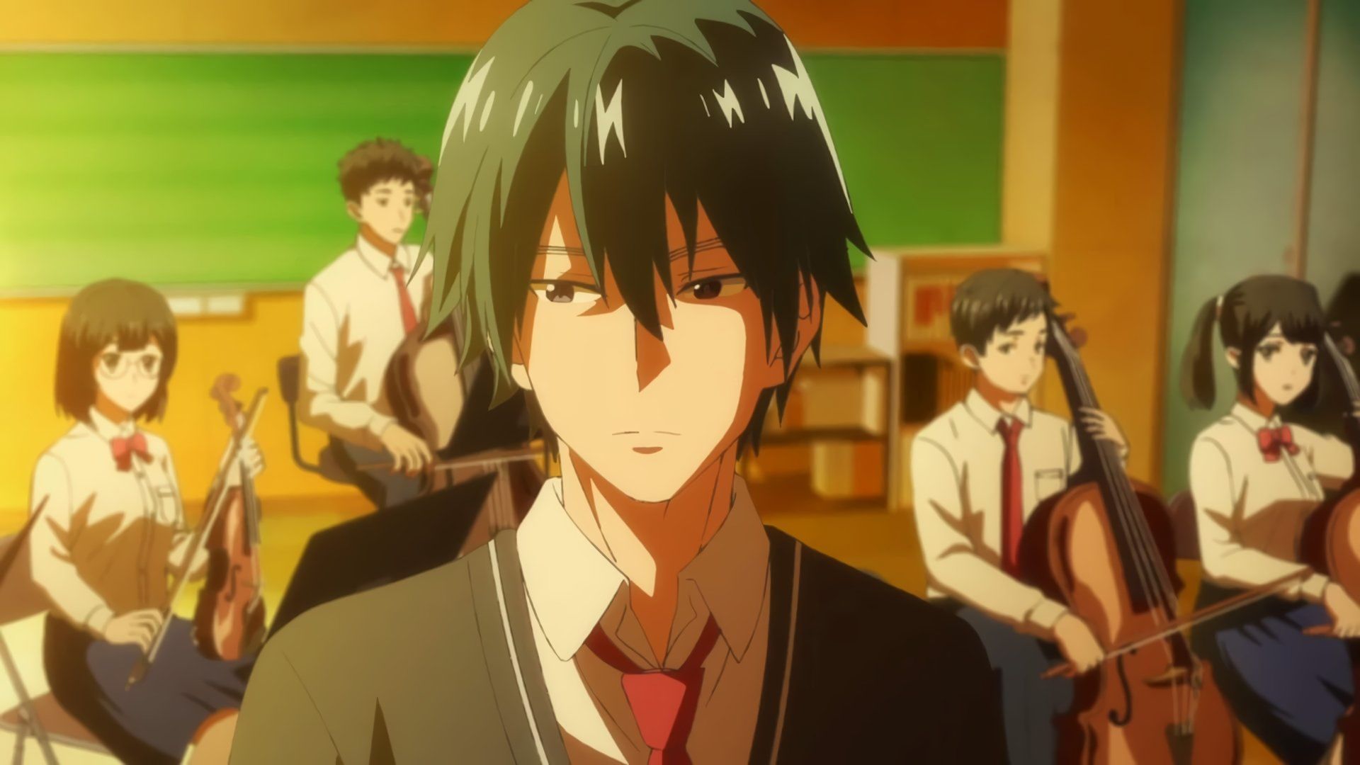 Blue Orchestra background