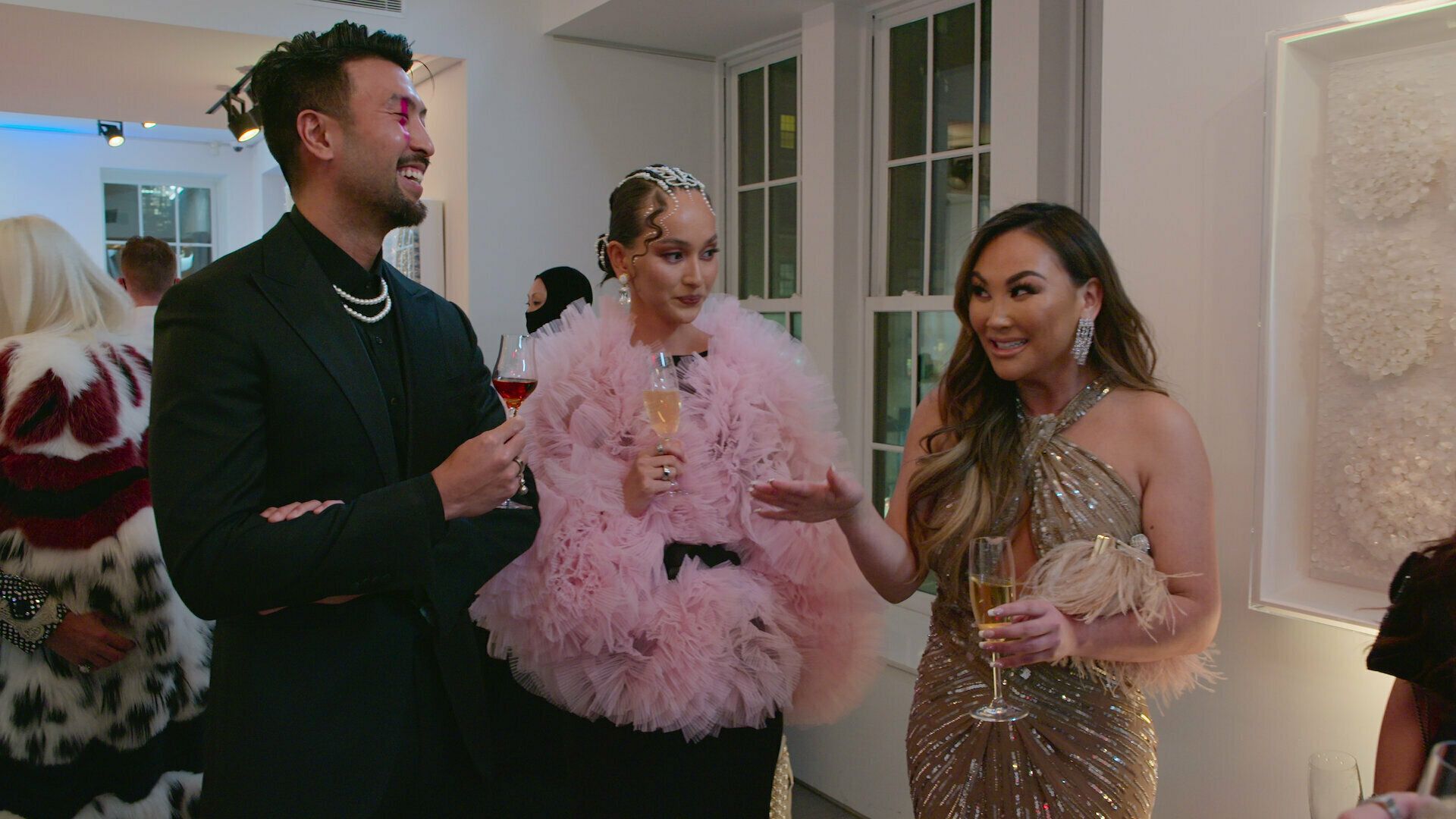 Bling Empire: New York background