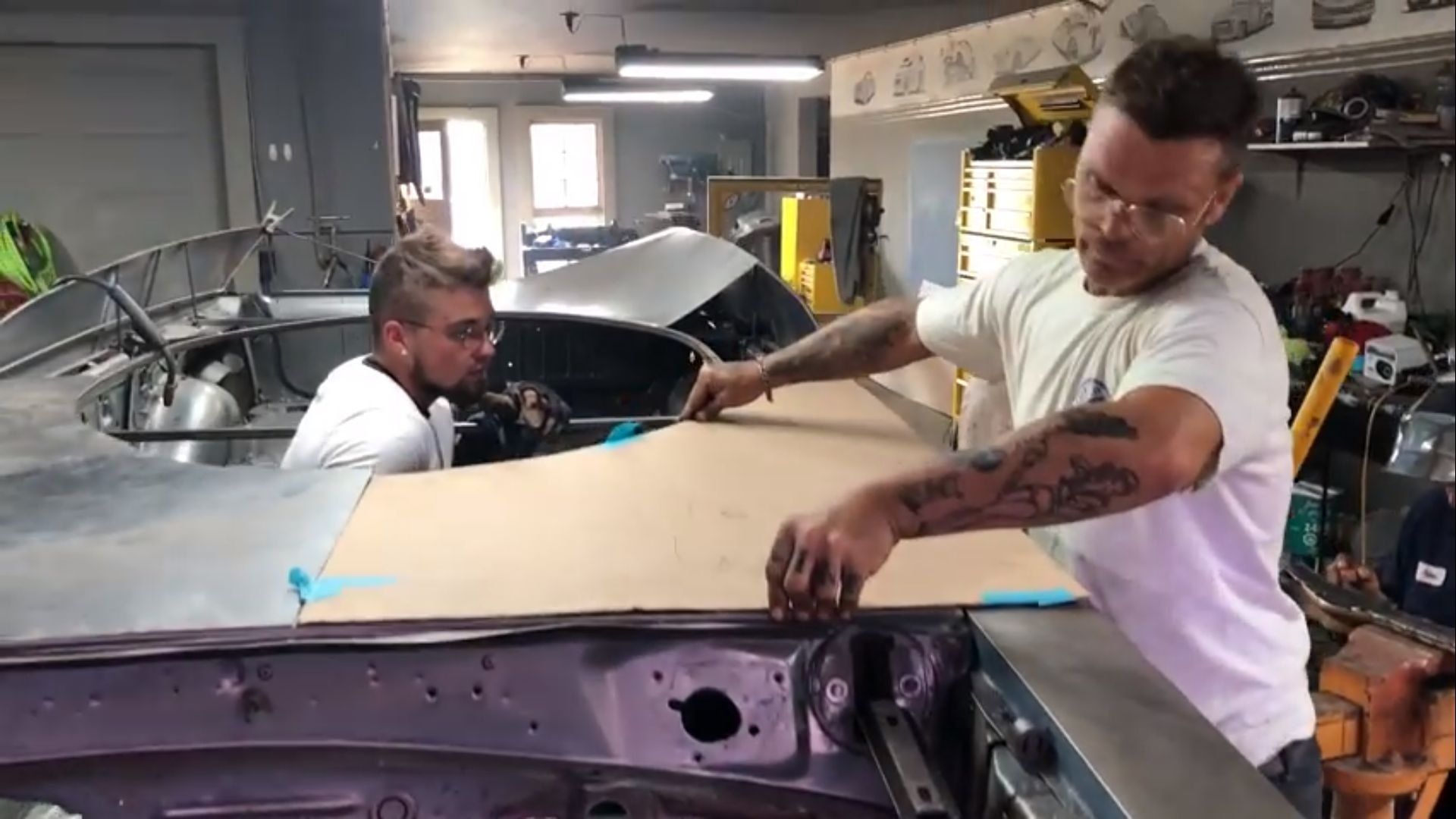 Bad Chad Customs background