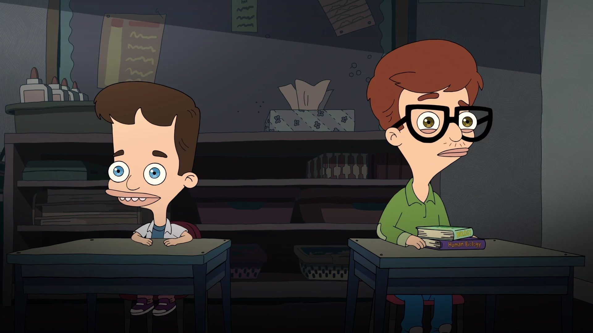 Big Mouth background