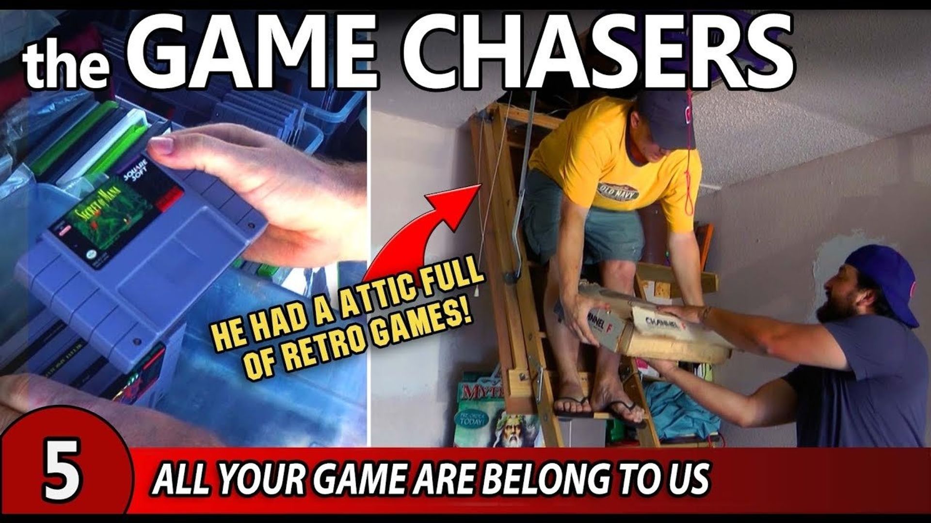 The Game Chasers background