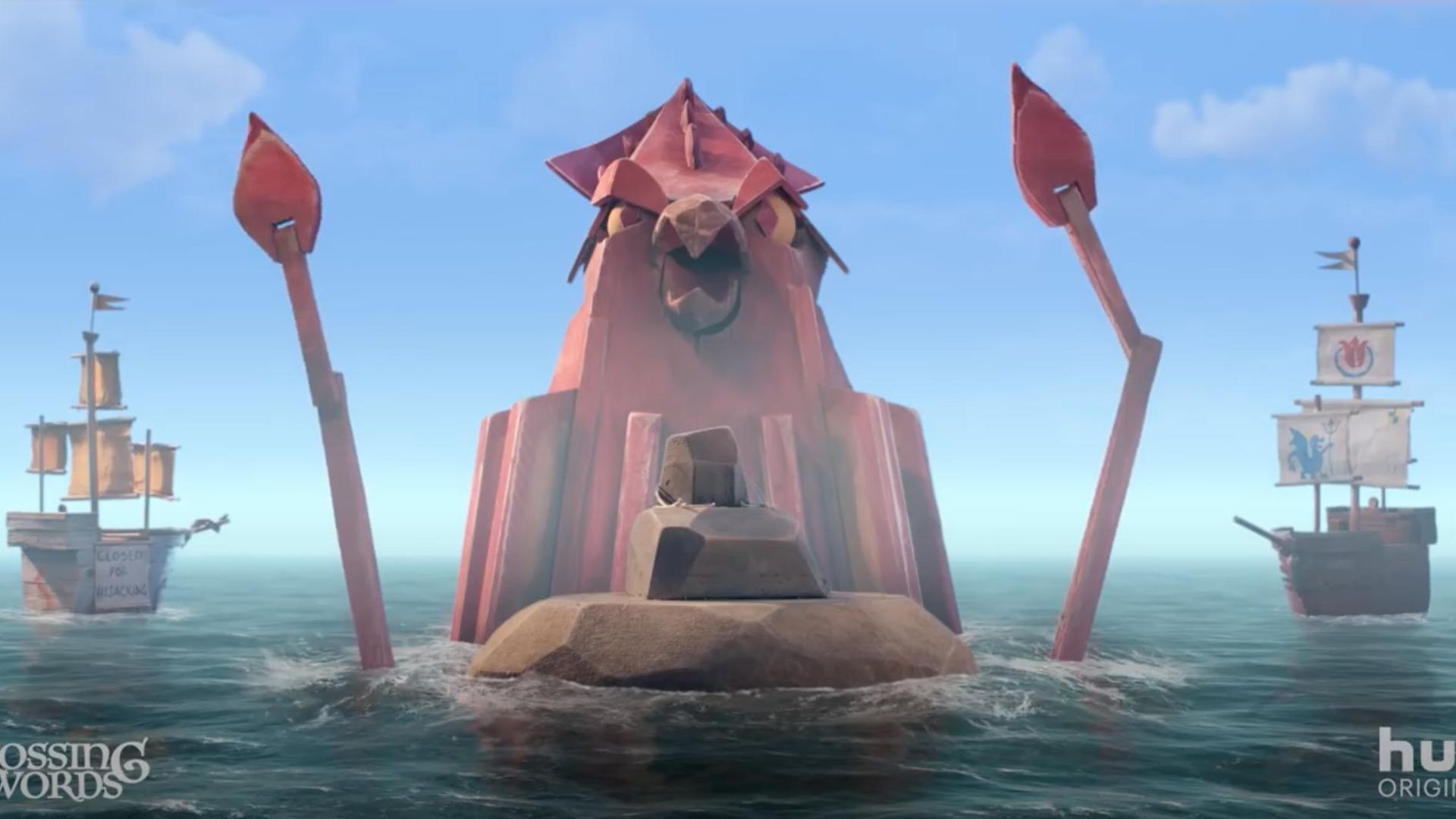 Crossing Swords background