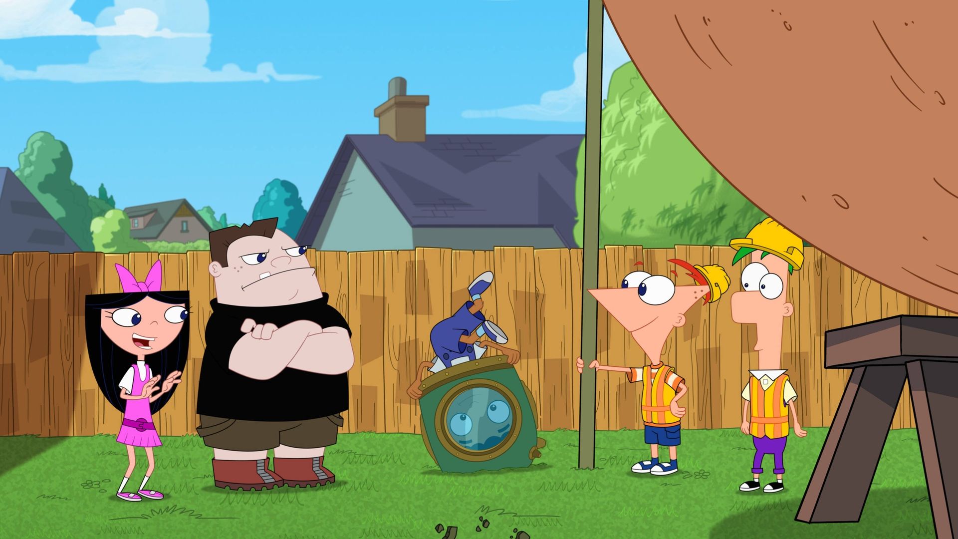 Phineas and Ferb background