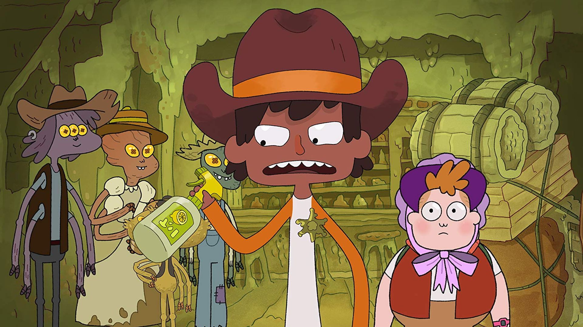 The Strange Chores background