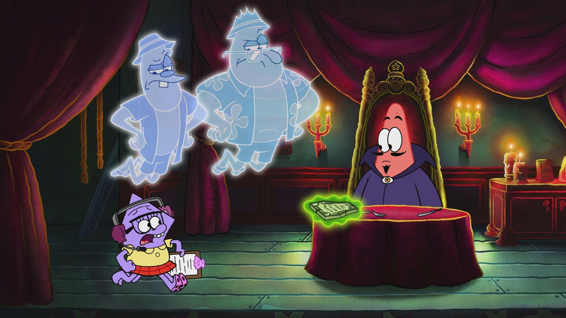The Patrick Star Show background