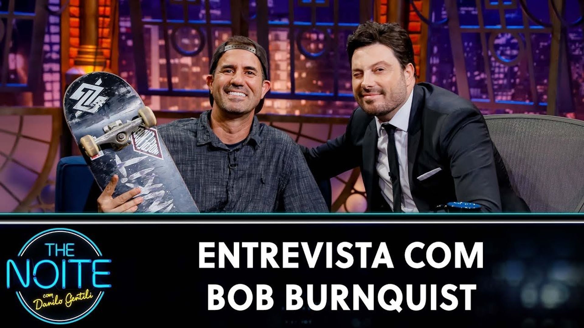 The Noite com Danilo Gentili background