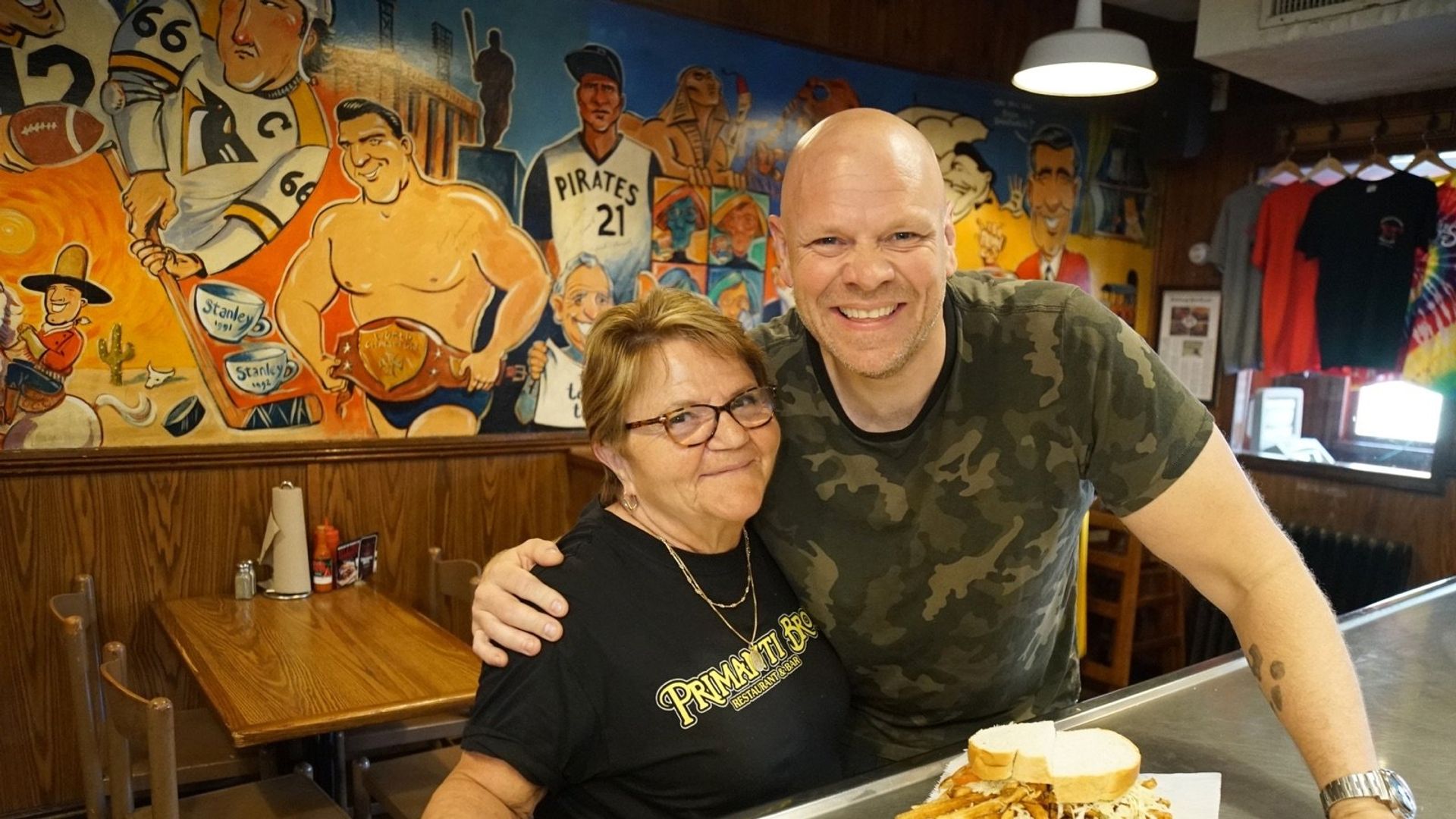 Tom Kerridge's American Feast background
