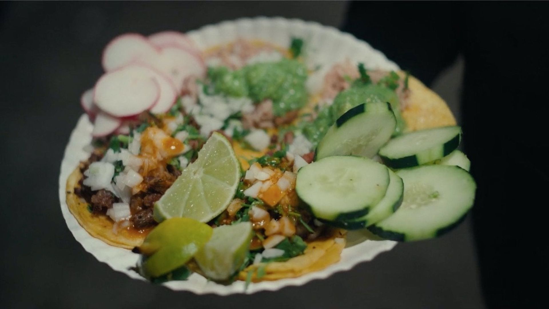 Street Food: USA background