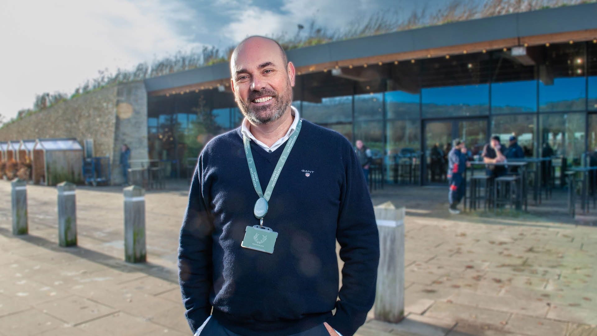 A Cotswold Farm Shop background