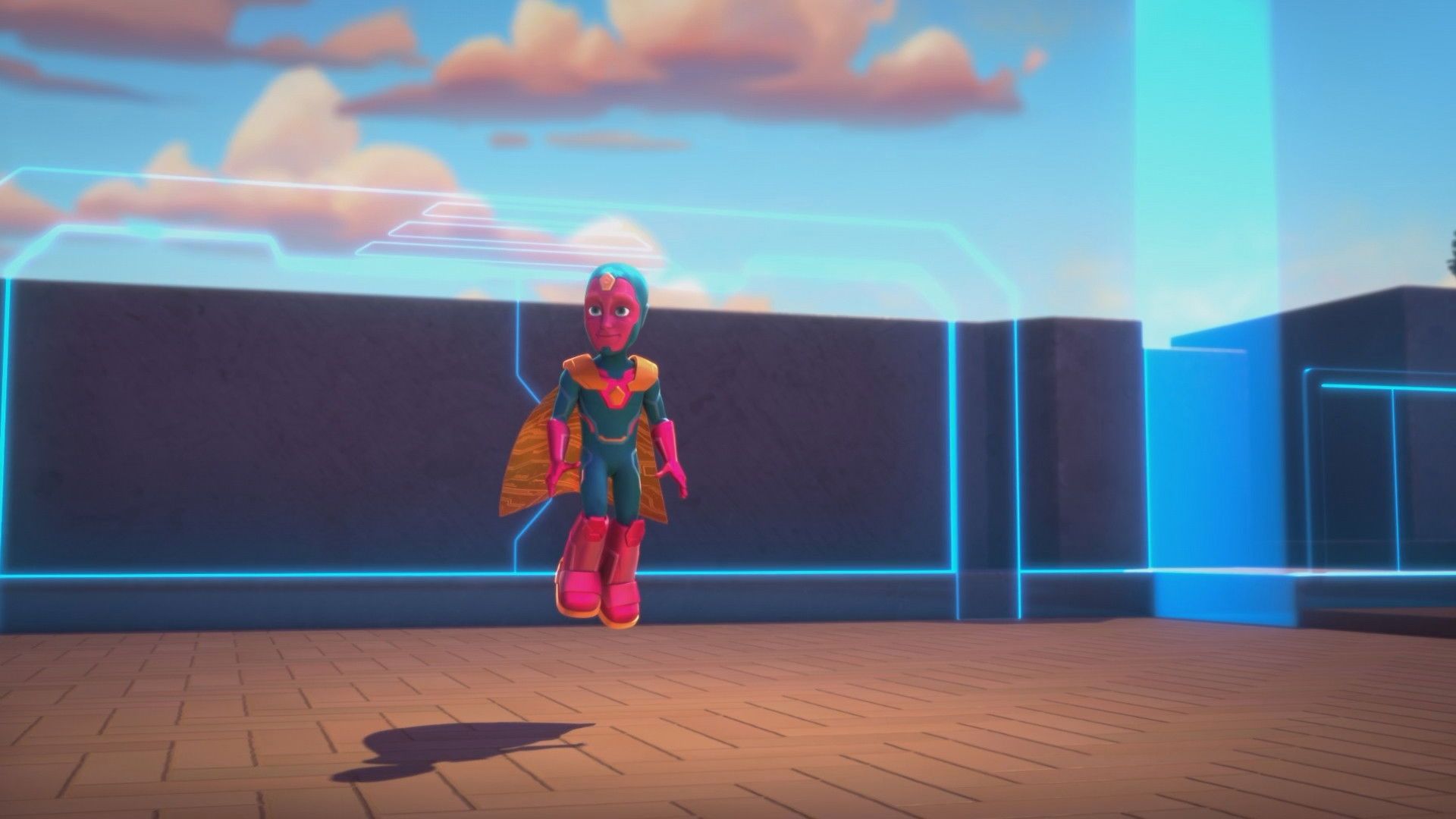 Iron Man and His Awesome Friends background