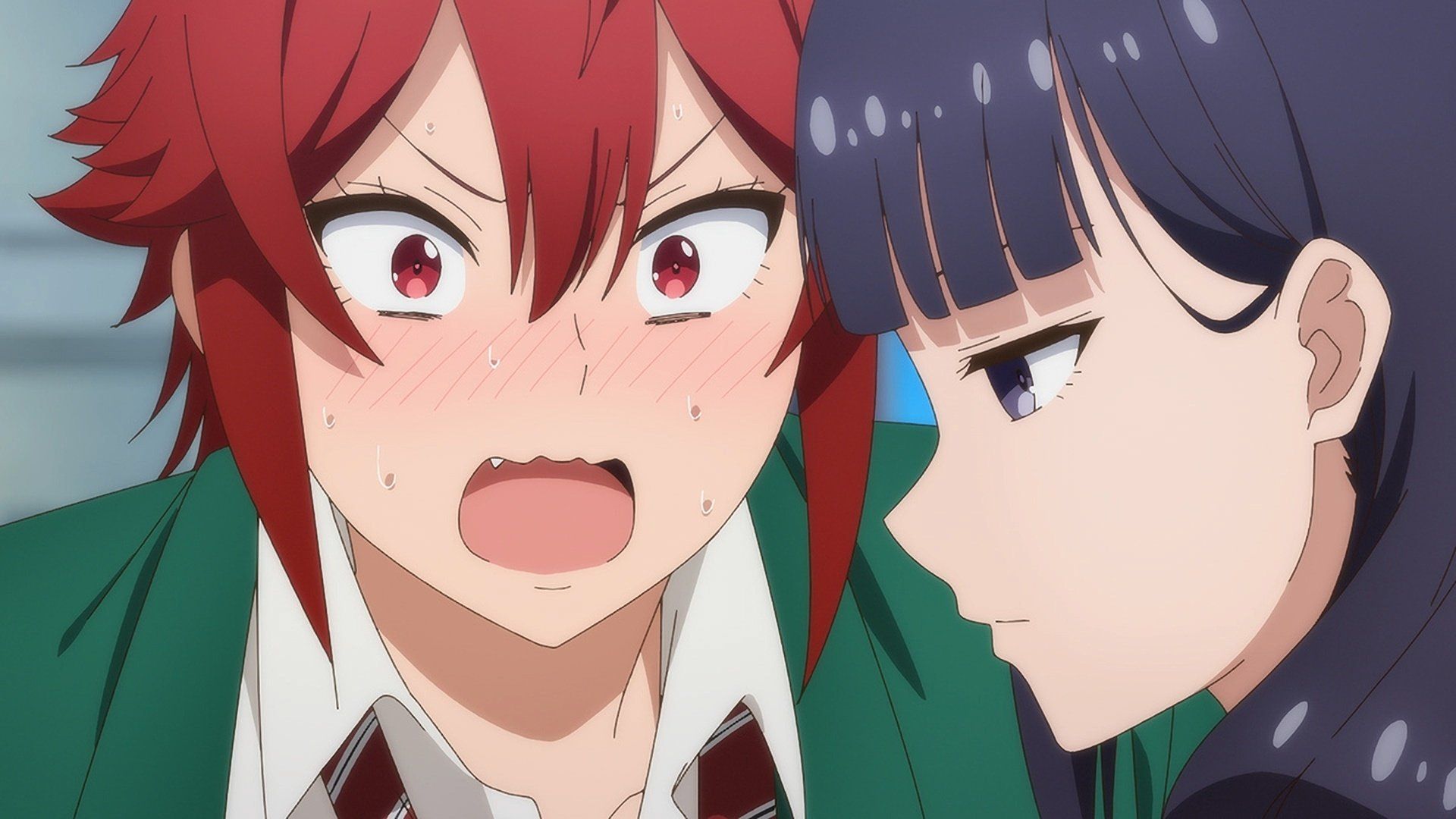 Tomo-chan Is a Girl! background