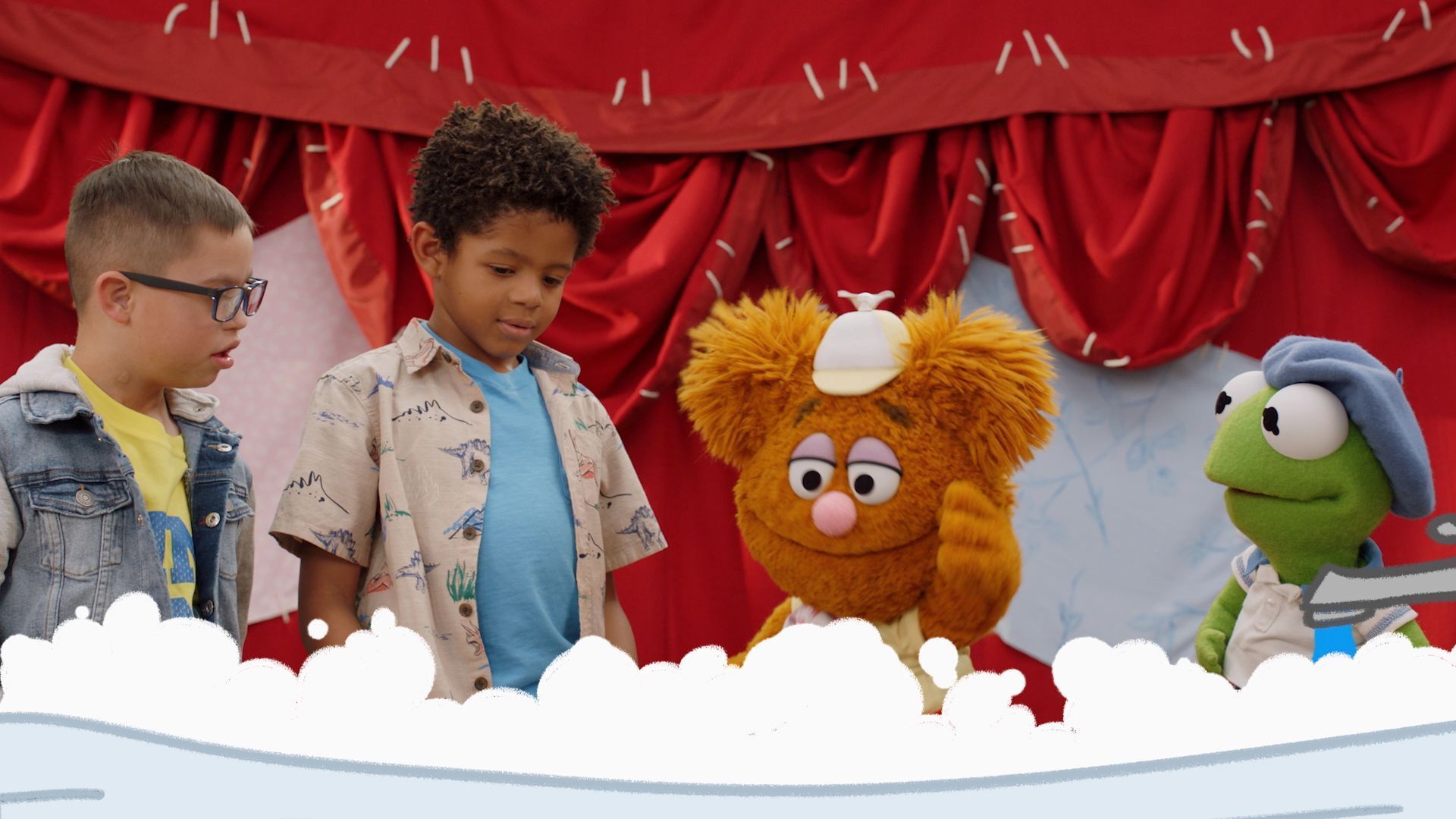 Muppet Babies: Play Date background