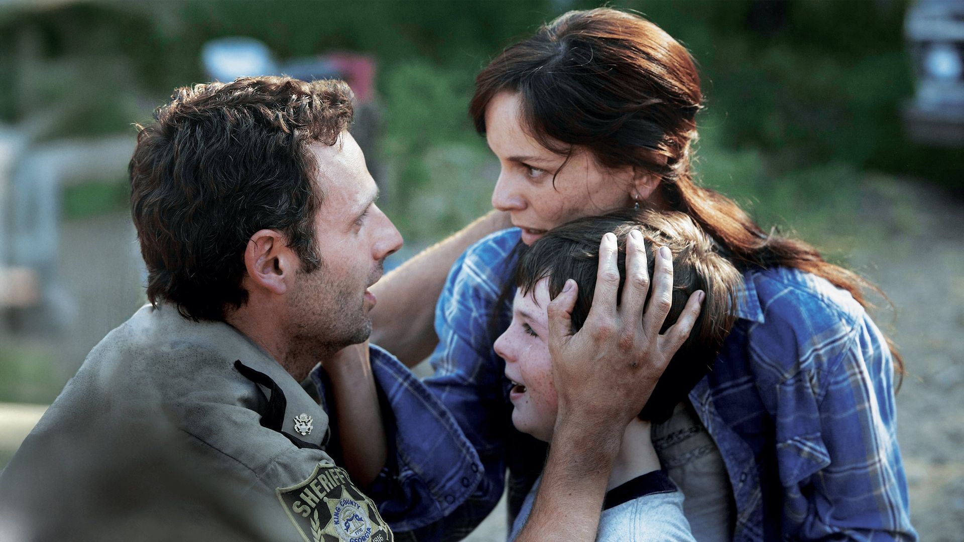 The Walking Dead background