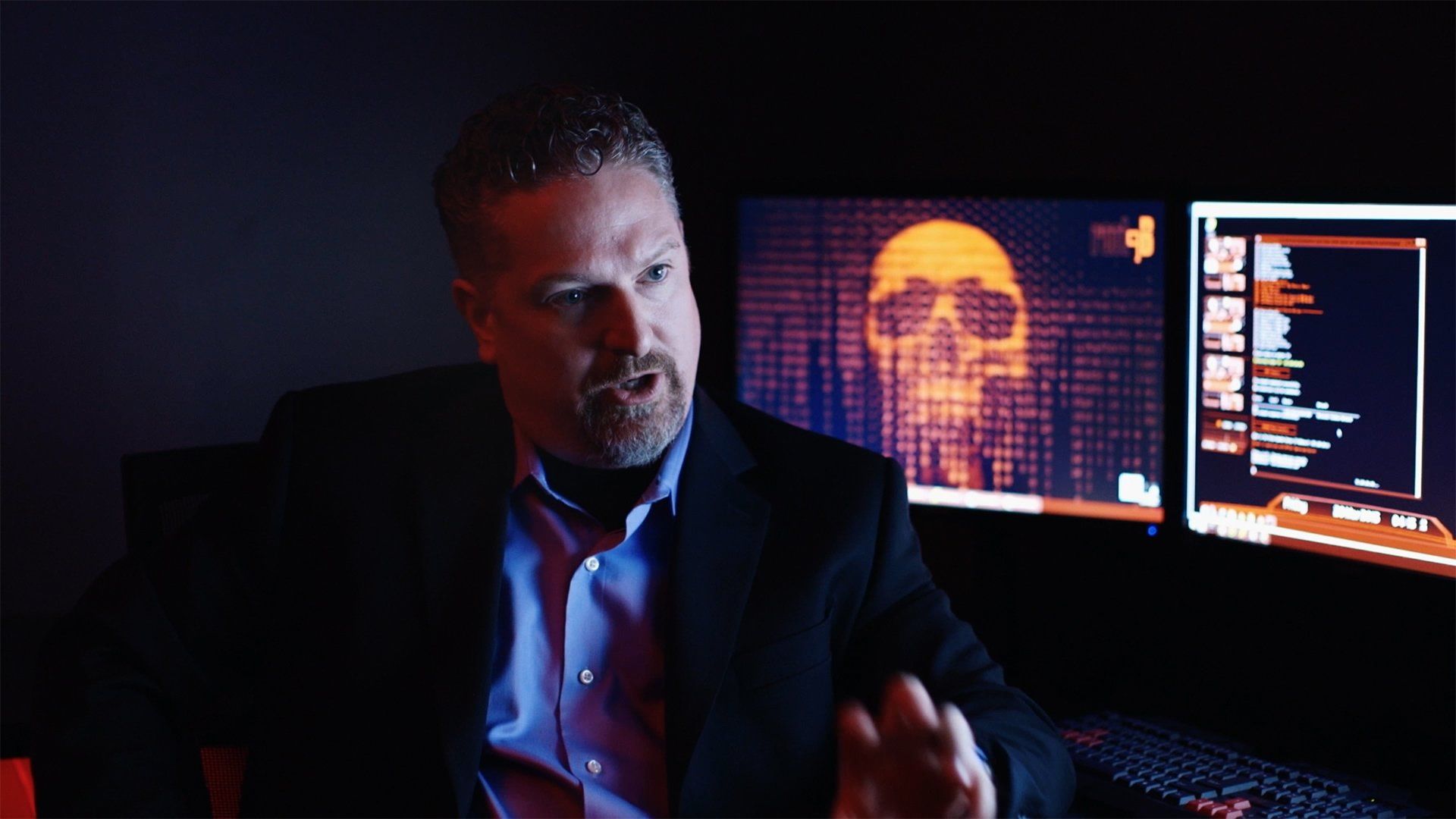 Cyberwar background
