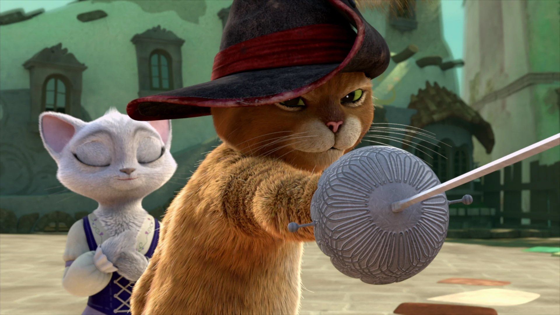 The Adventures of Puss in Boots background