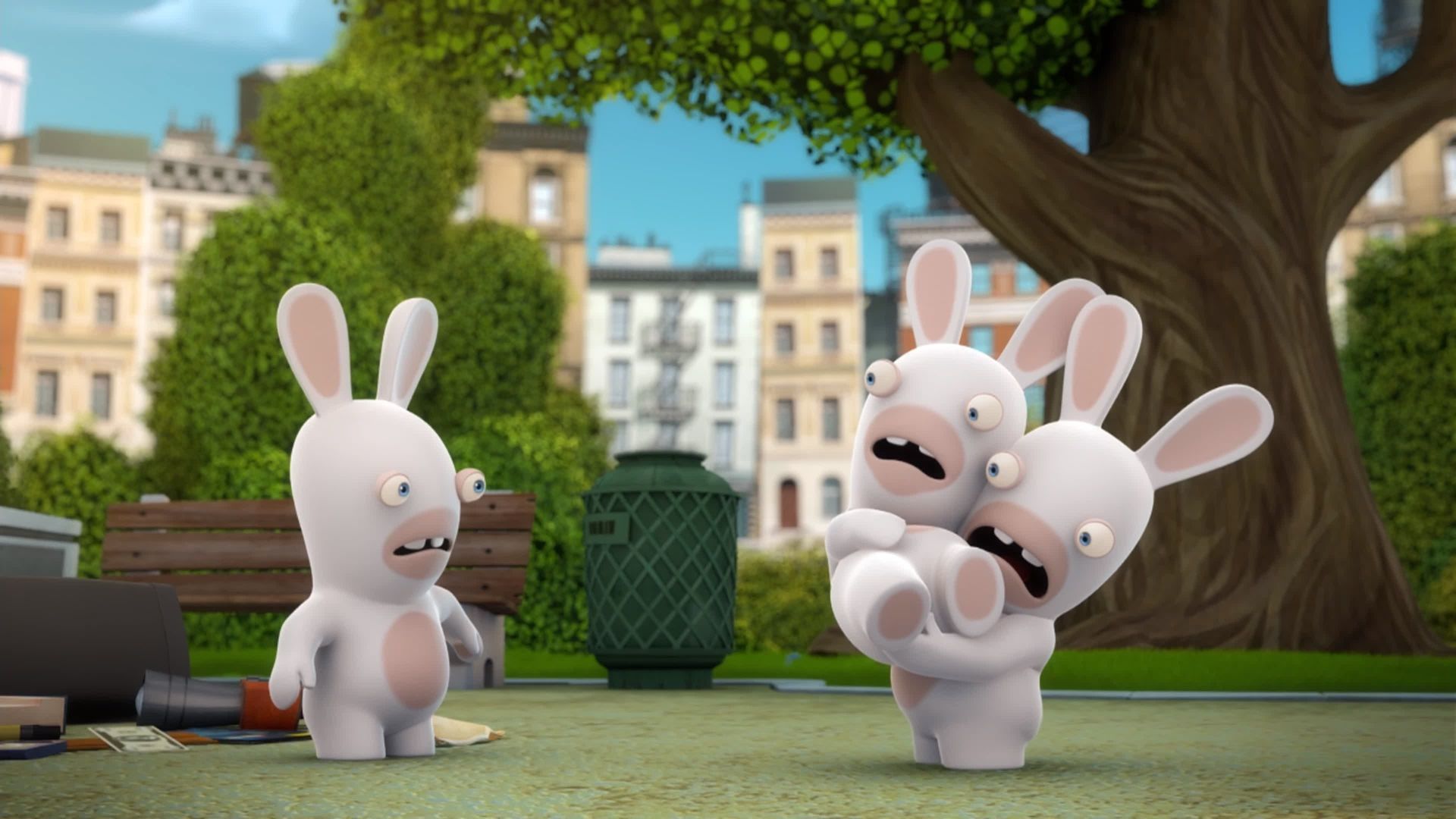 Rabbids Invasion background
