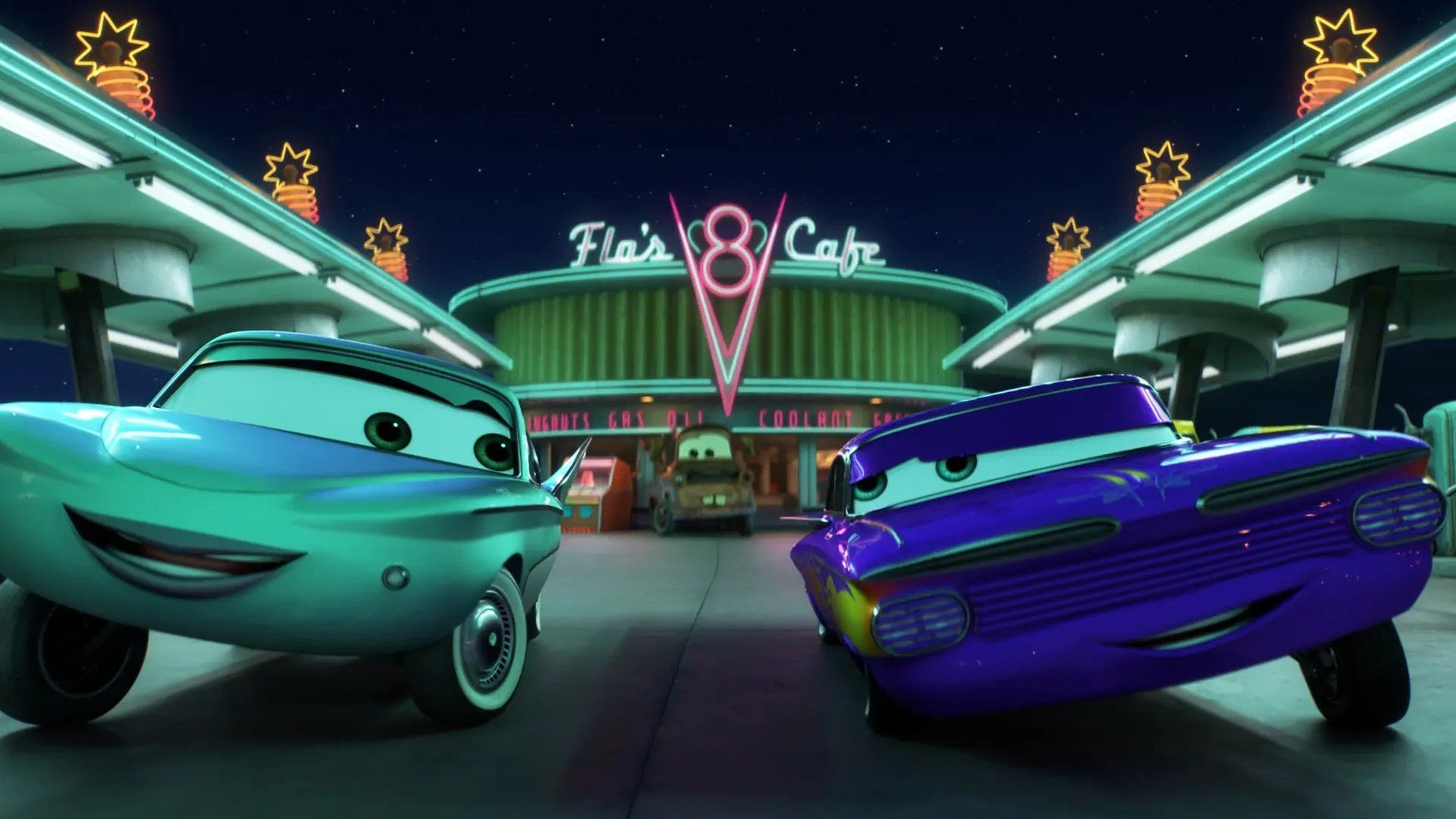 Pixar Popcorn background