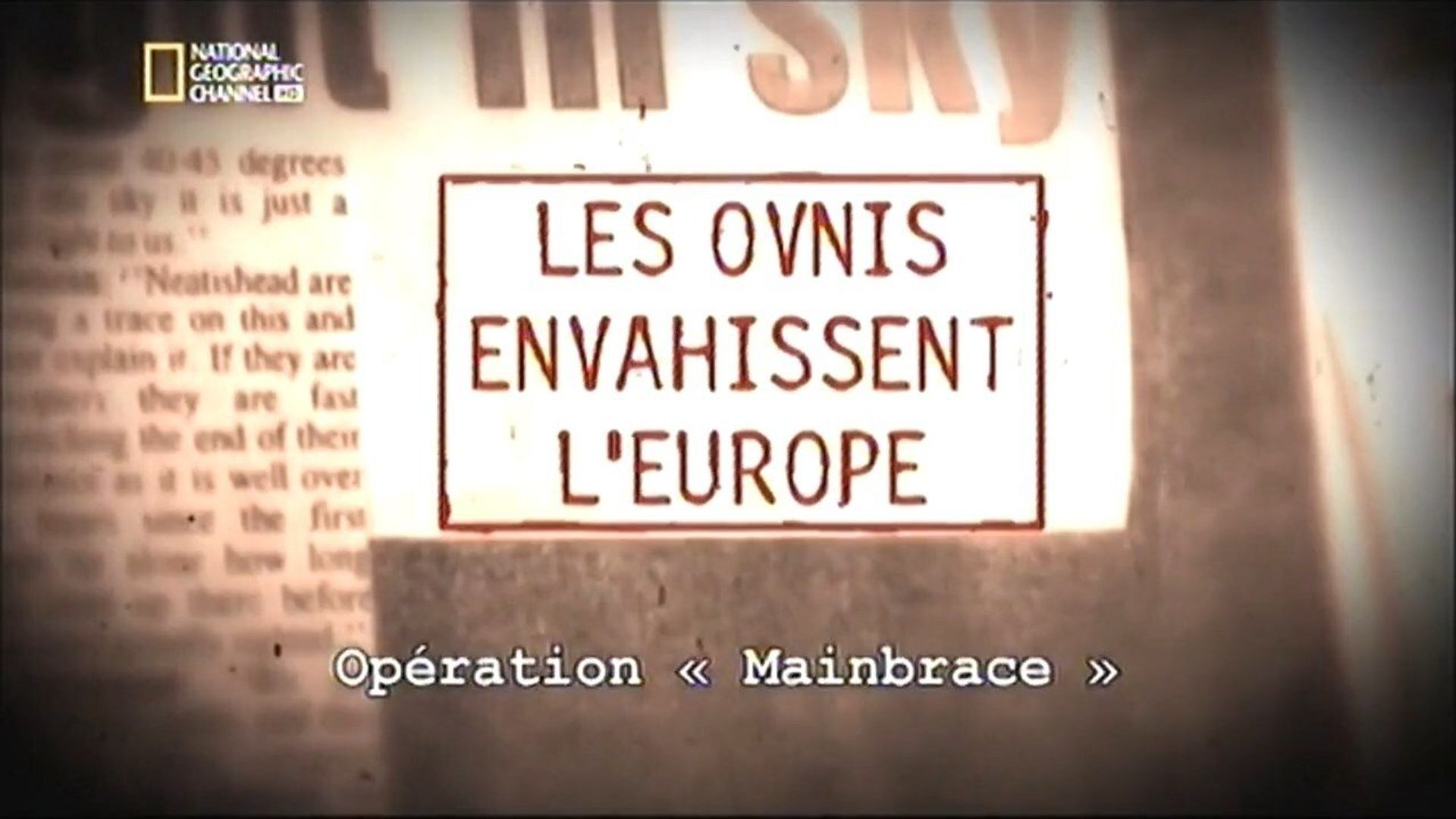 UFO Europe: The Untold Stories background