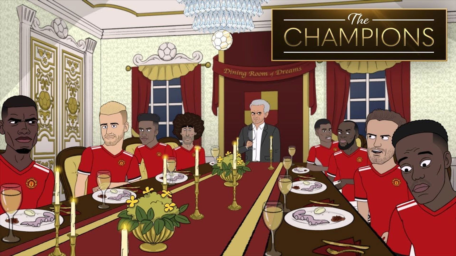 The Champions background