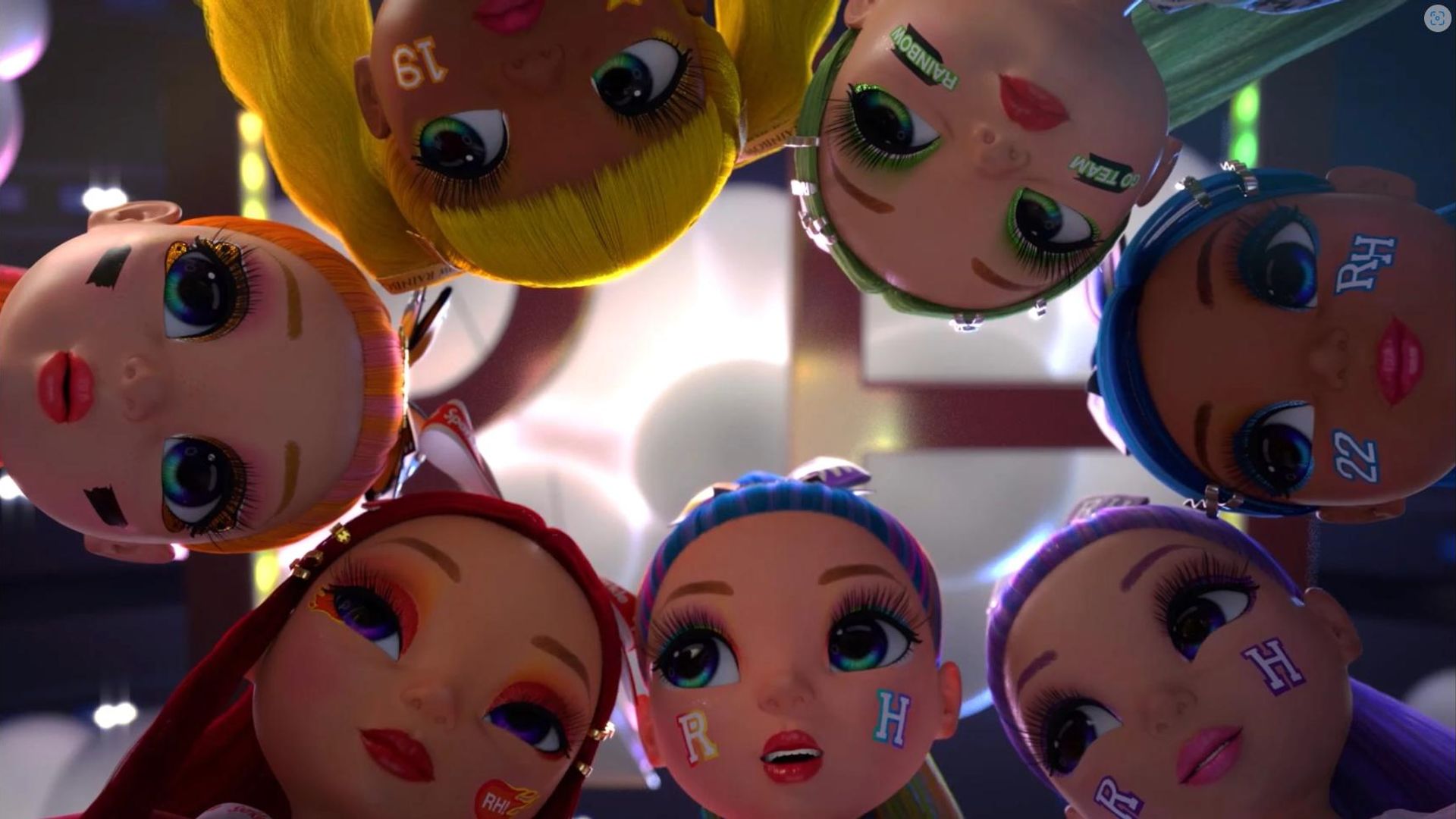 Rainbow High background