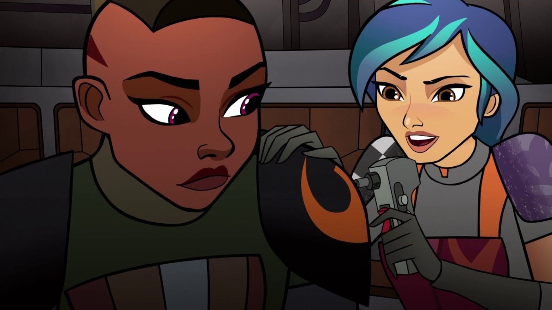 Star Wars: Forces of Destiny background