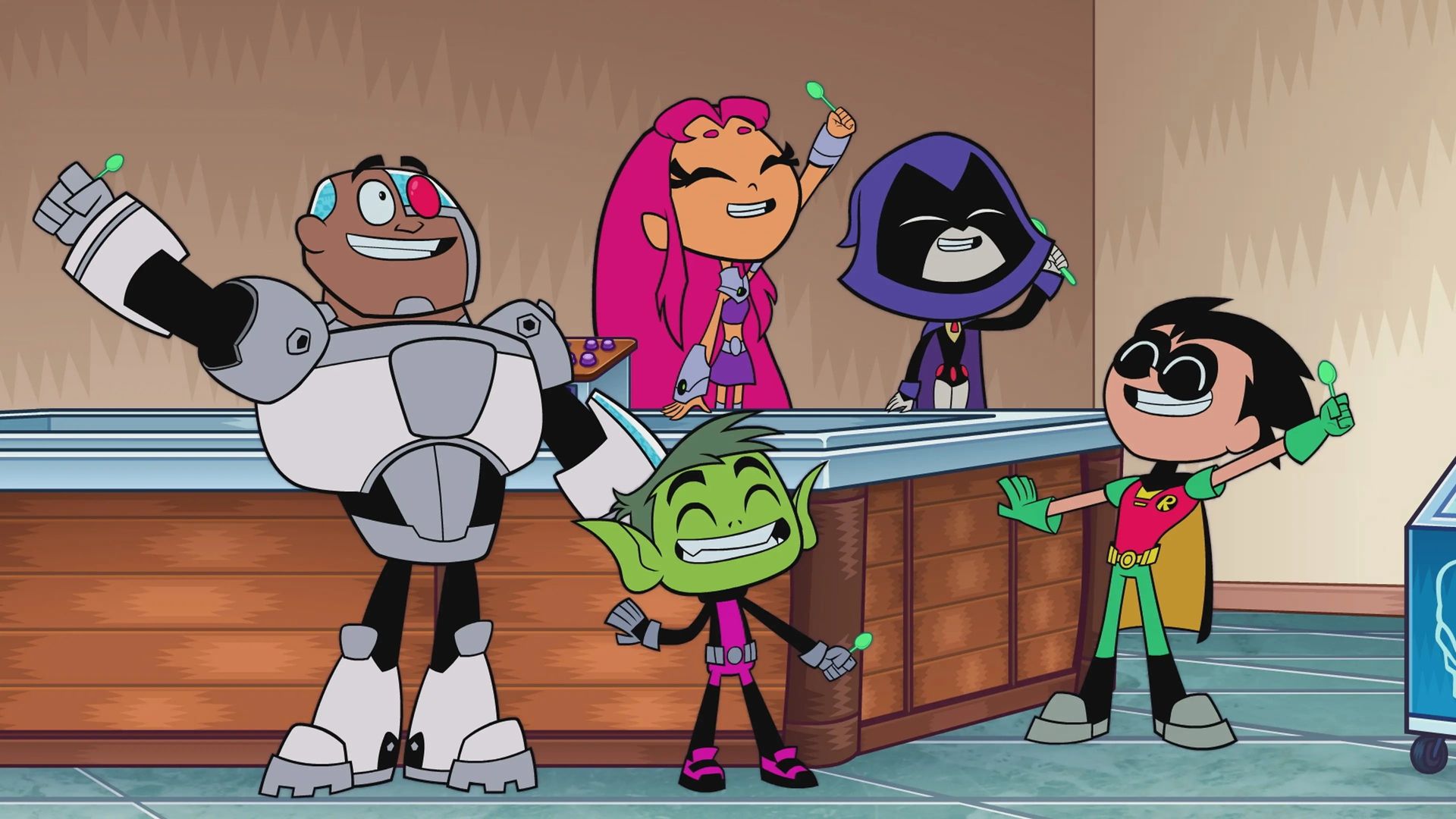 Teen Titans Go! background