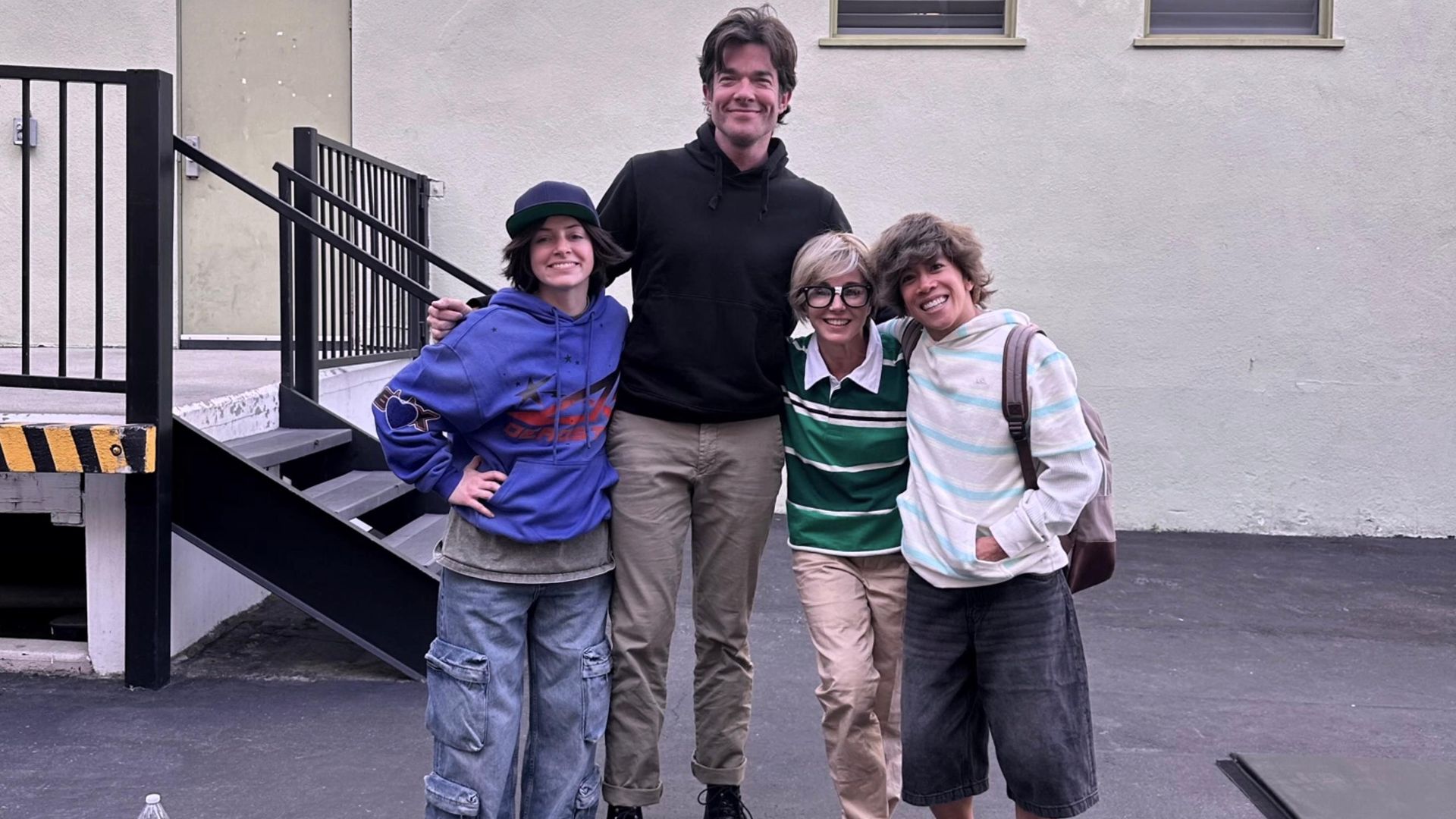 Everybody's Live with John Mulaney background