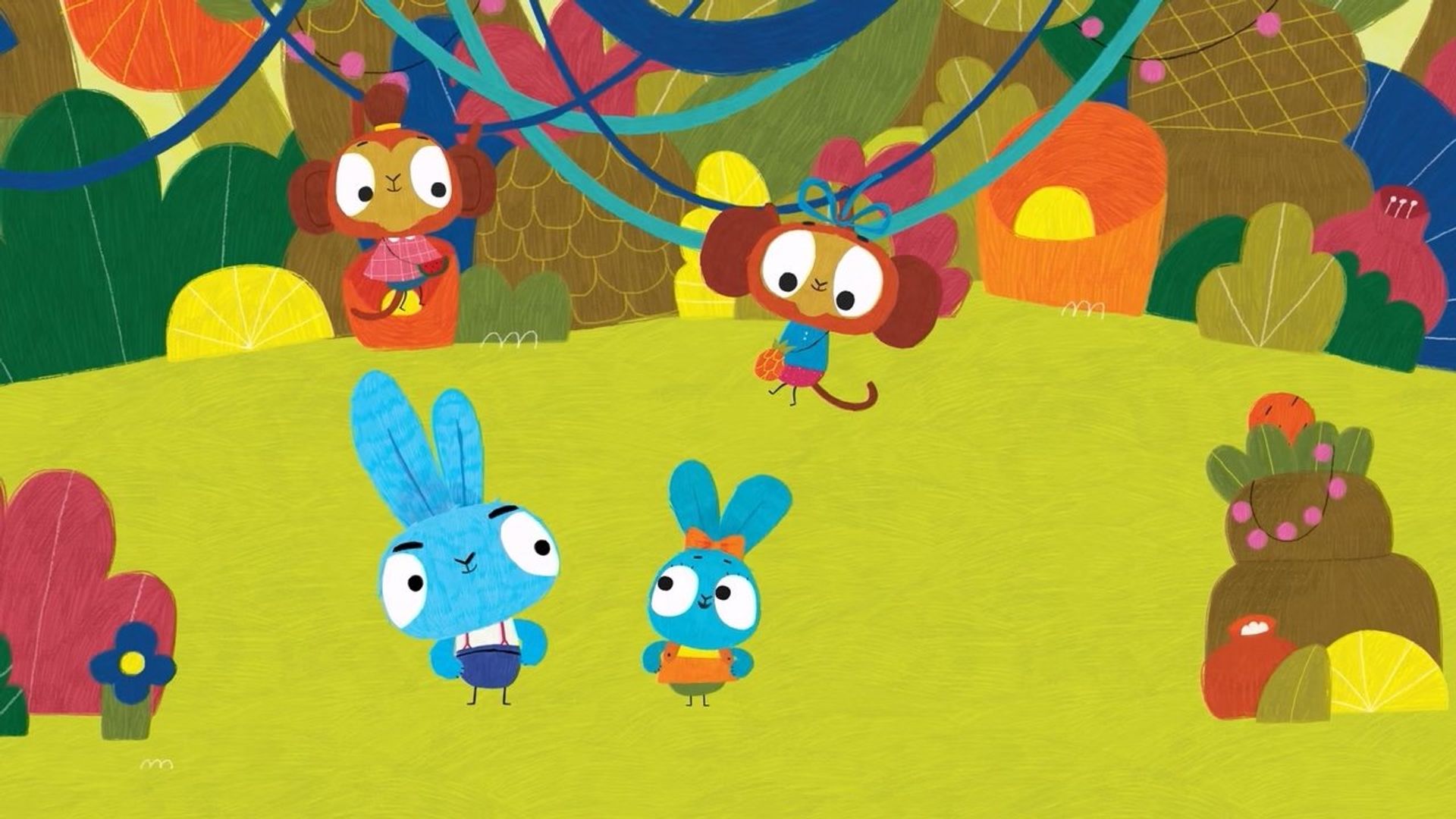 Brave Bunnies background