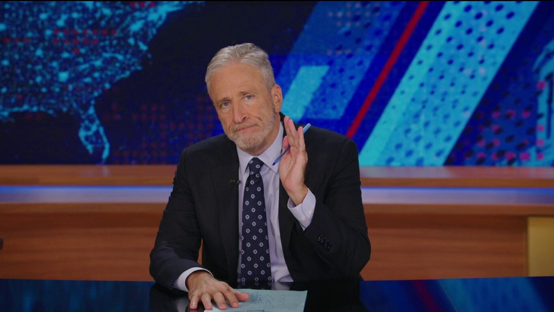 The Daily Show background