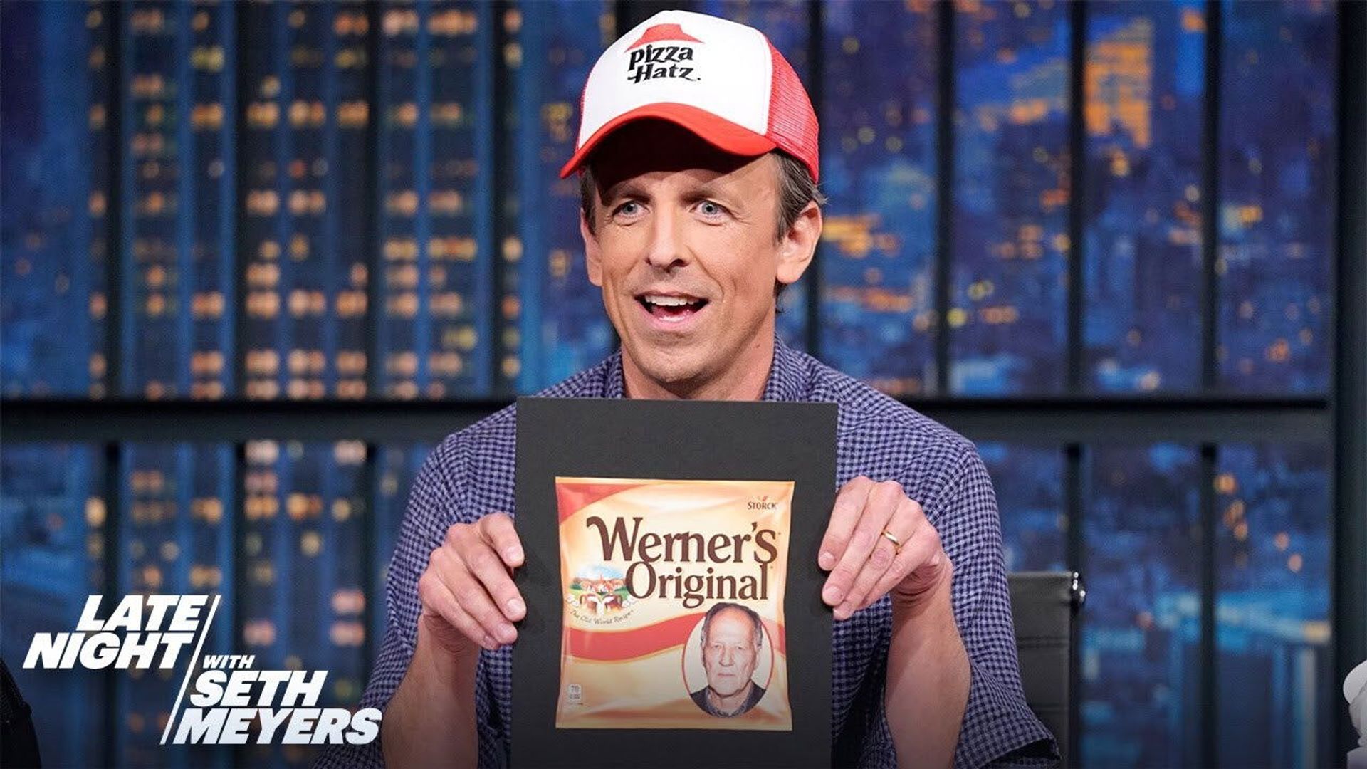 Late Night with Seth Meyers: Corrections" background