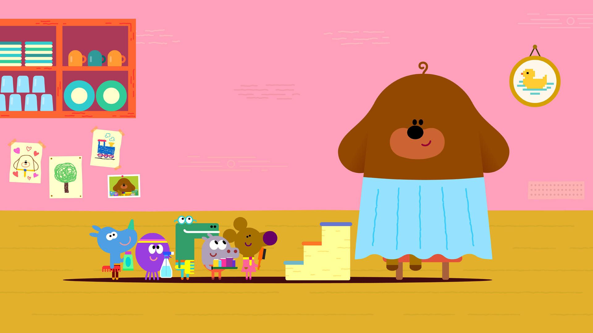 Hey Duggee background