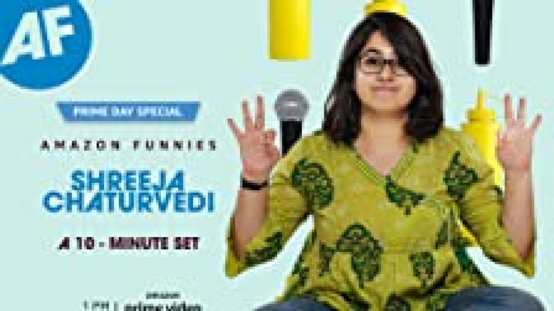Amazon Funnies - 10 Minute Stand-ups background