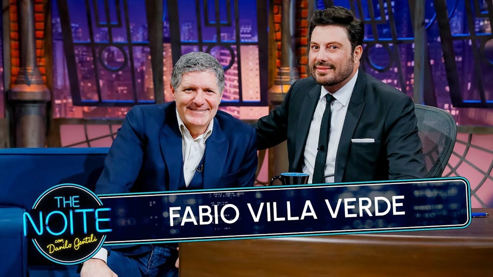 The Noite com Danilo Gentili background