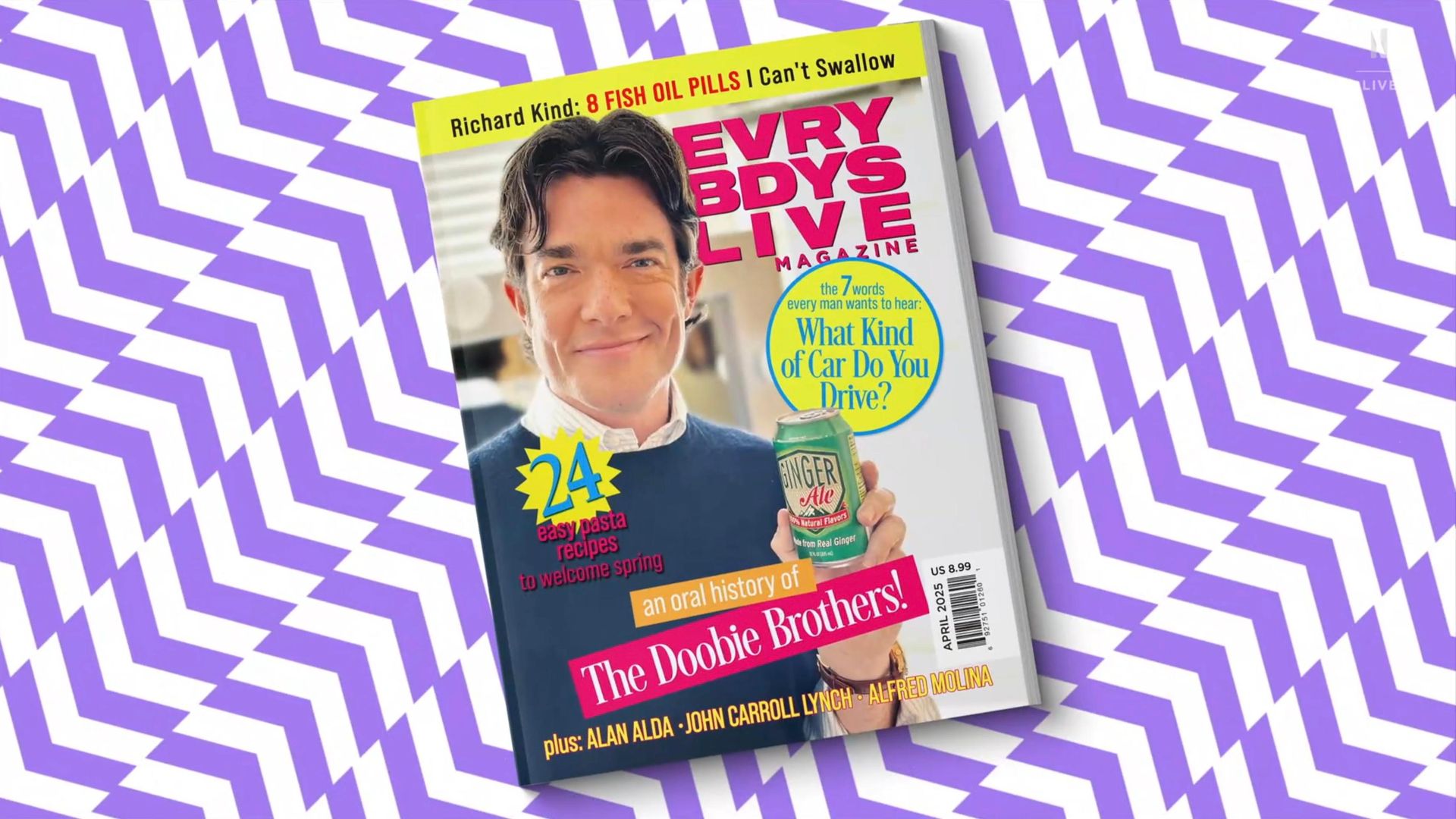 Everybody's Live with John Mulaney background