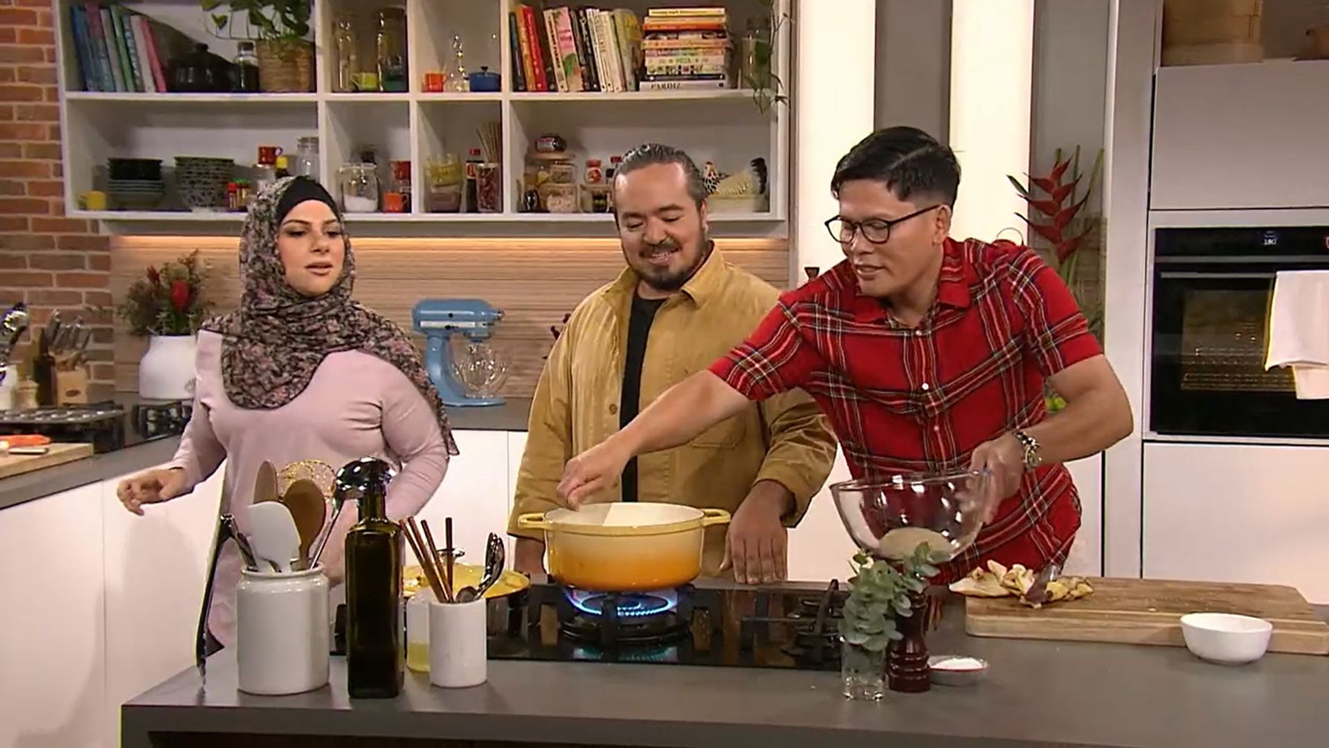 The Cook Up with Adam Liaw background